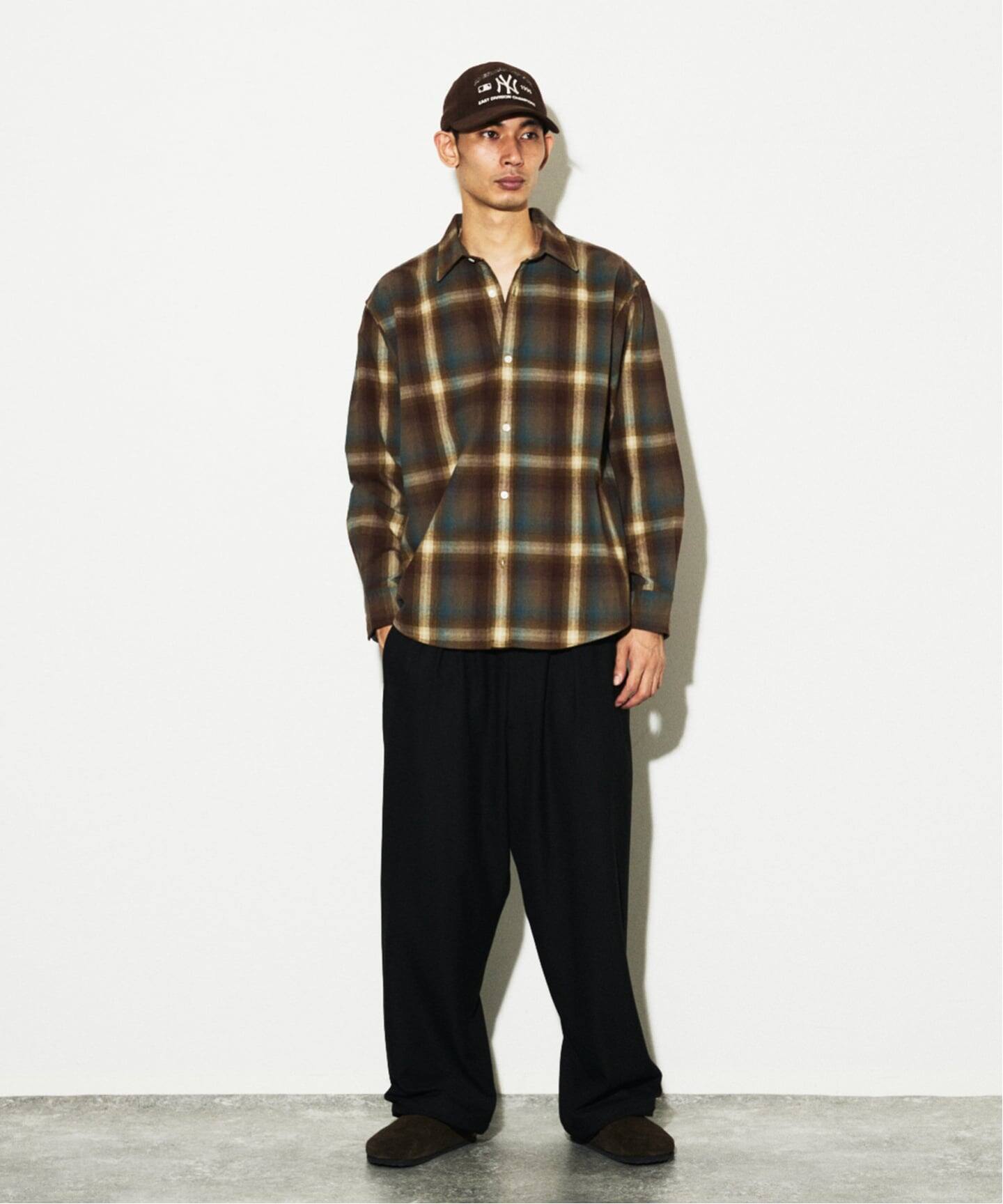 オンブレチェック フランネルシャツ（シャツ／ブラウス）｜JOURNAL