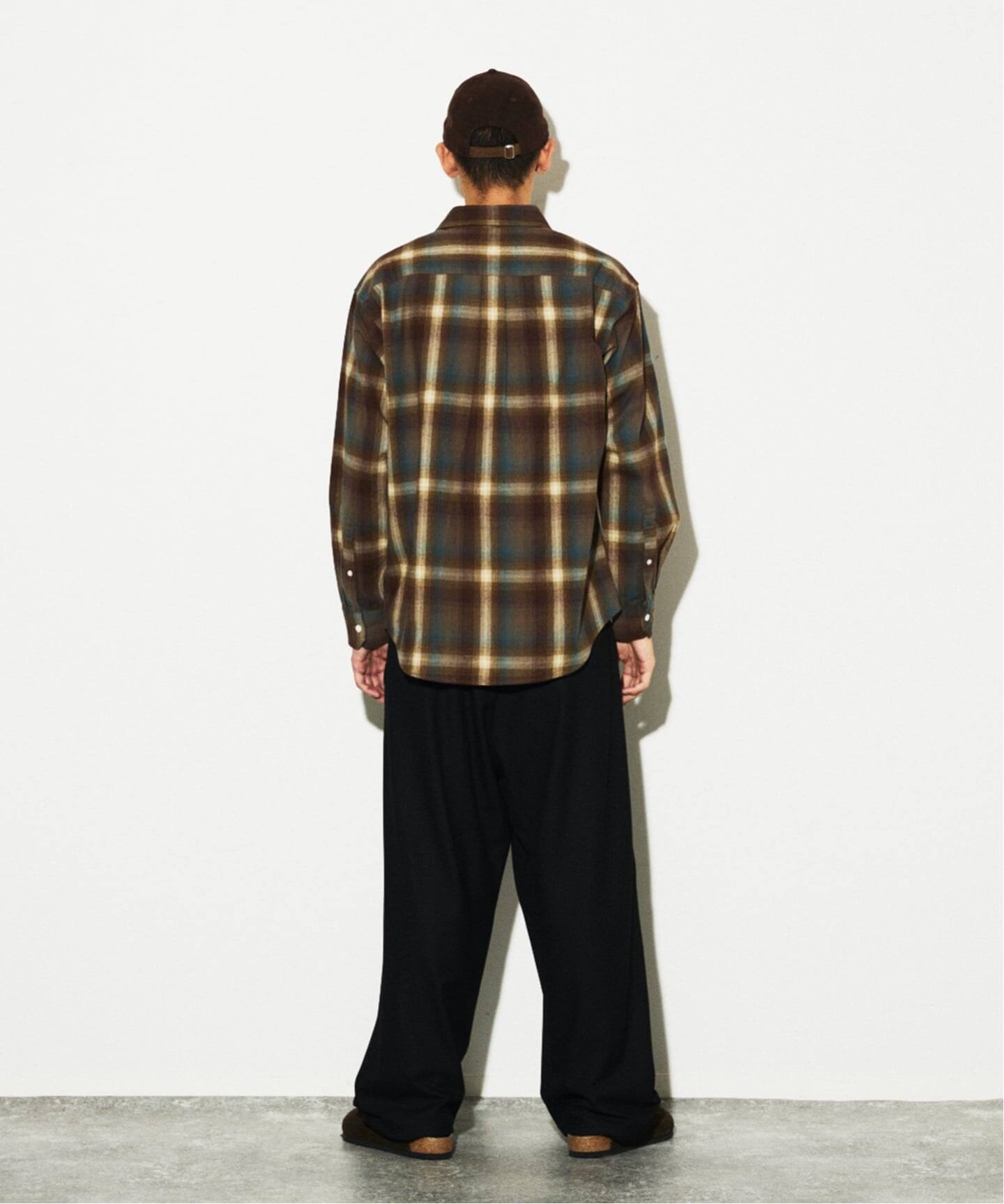 オンブレチェック フランネルシャツ（シャツ／ブラウス）｜JOURNAL