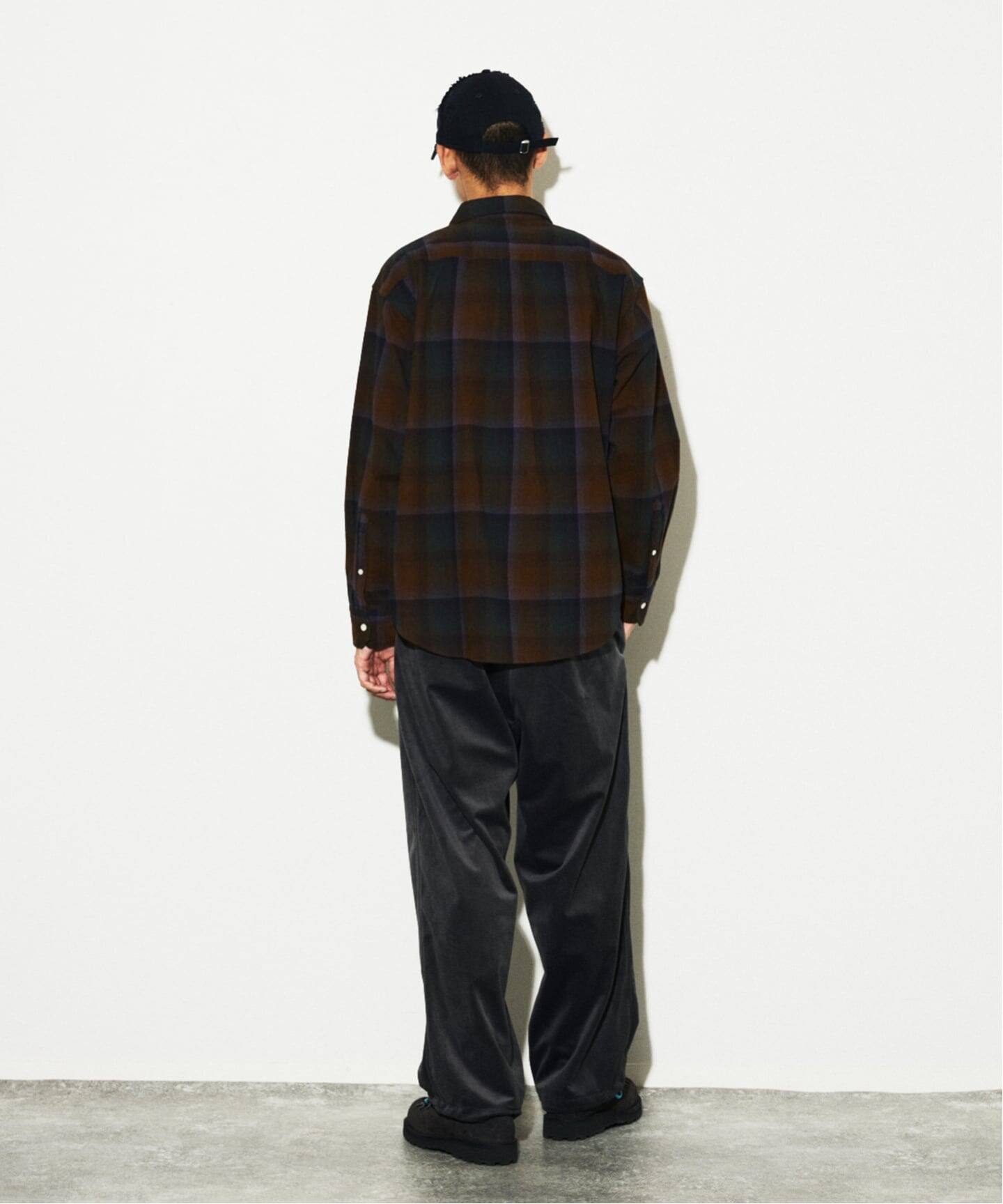 オンブレチェック フランネルシャツ（シャツ／ブラウス）｜JOURNAL