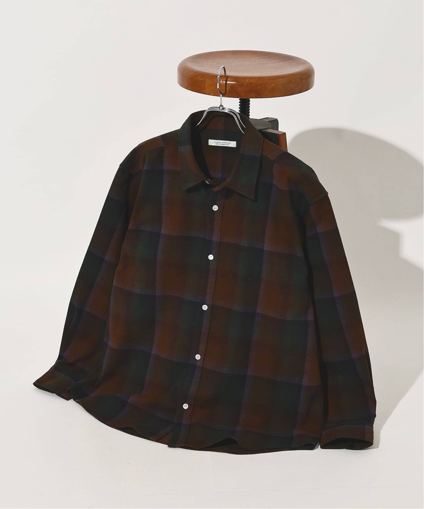【2024AW】JOURNAL STANDARD オンブレーチェック シャツ 2024AW】JOURNAL STANDARD オンブレーチェック シャツ