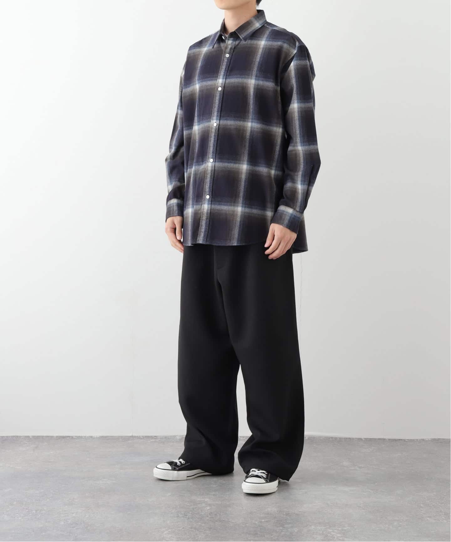 オンブレチェック フランネルシャツ（シャツ／ブラウス）｜JOURNAL