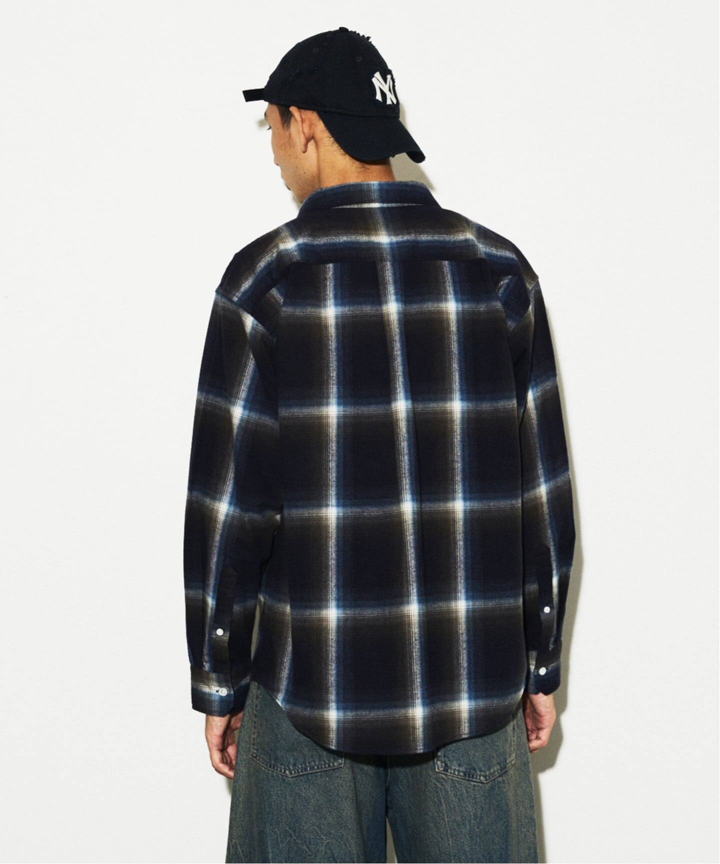 オンブレチェック フランネルシャツ（シャツ／ブラウス）｜JOURNAL