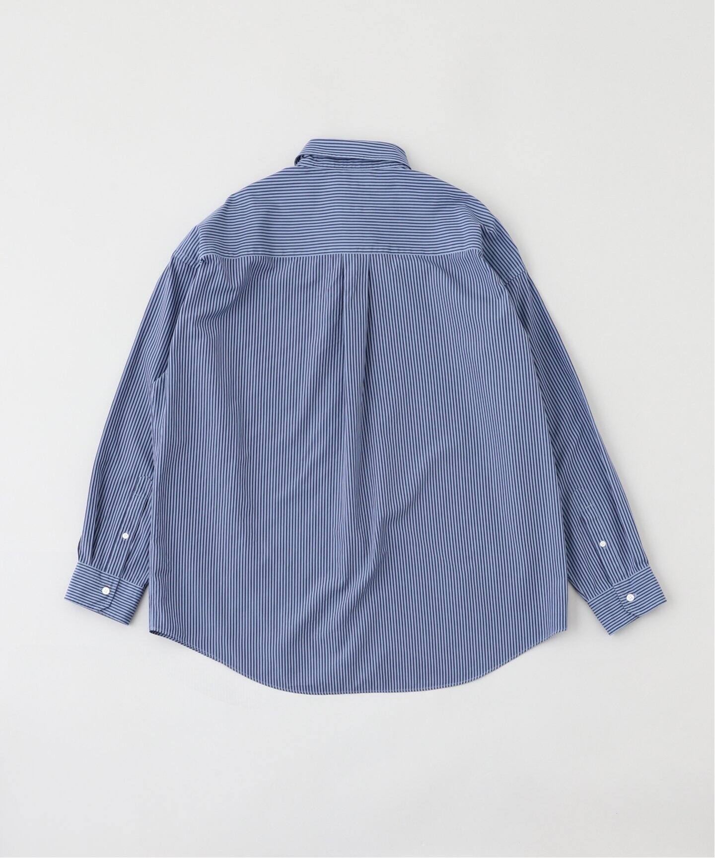 CANCLINI ファットシルエット ストライプボタンダウンシャツ