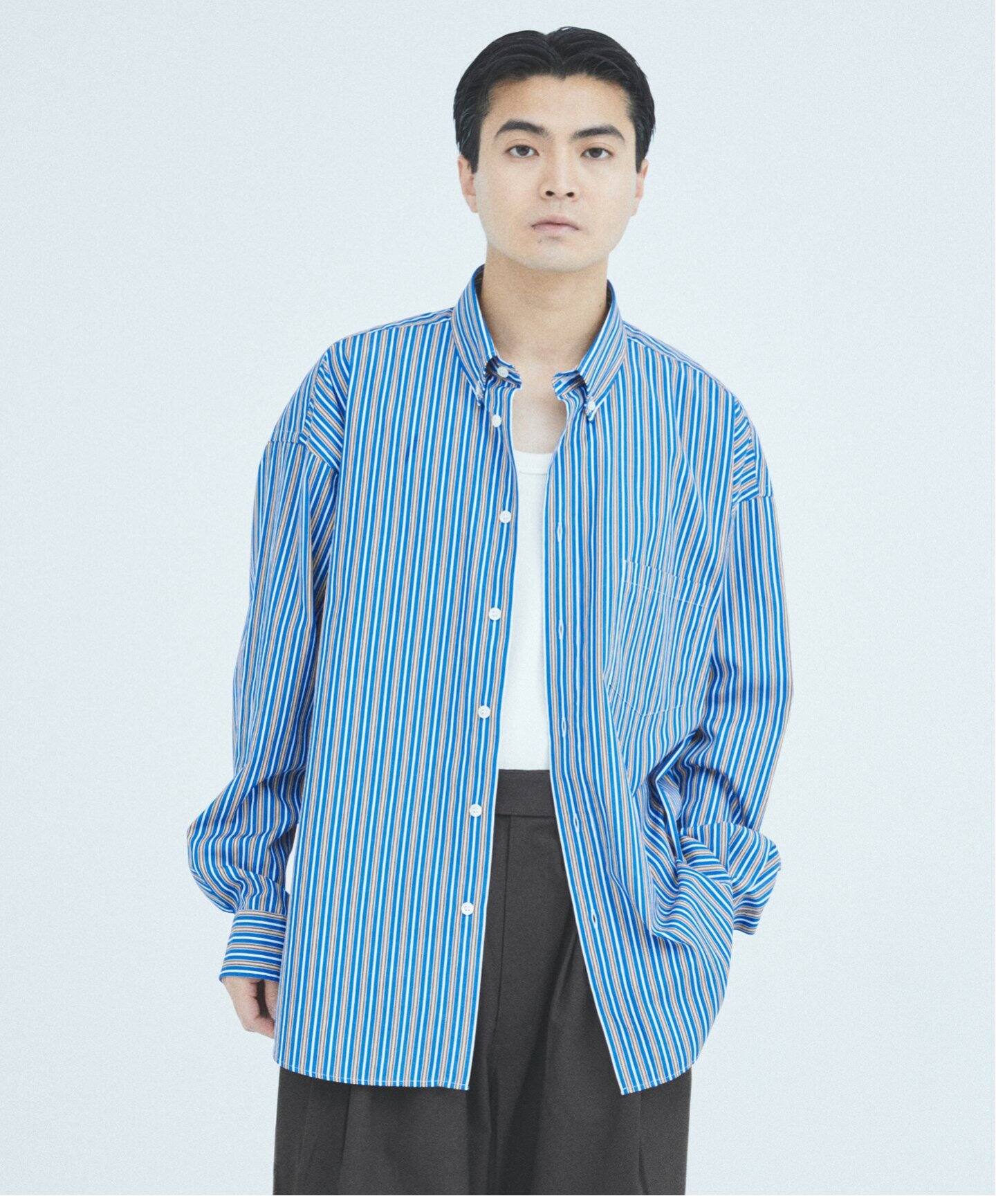 THOMAS MASON / トーマスメイソン ファット シルエット ボタンダウン