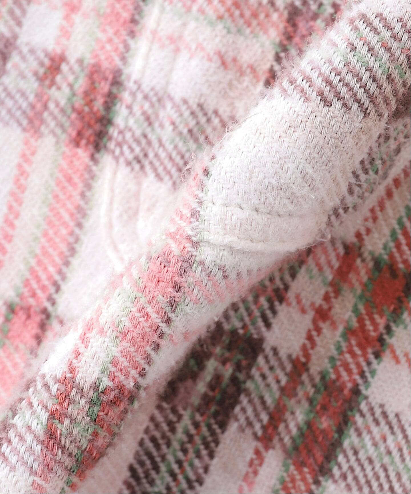 TRISECT2 / ネル ファット クラッシュ フーディ（シャツ／ブラウス