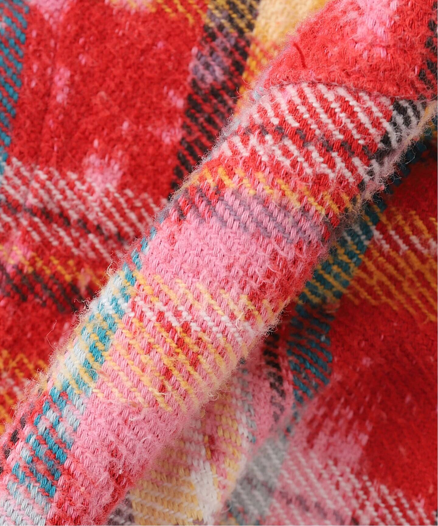 TRISECT2 / ネル ファット クラッシュ フーディ（シャツ／ブラウス