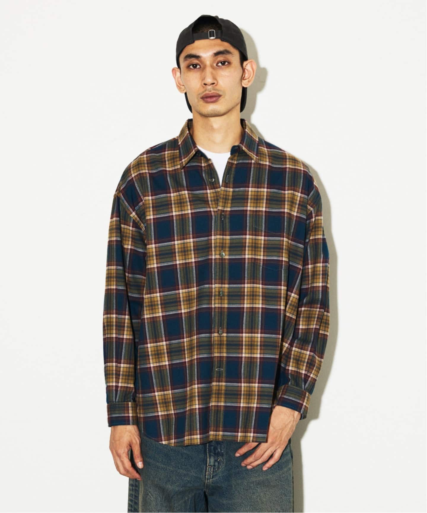 STILL AUTHENTIC / スティルオーセンティック ネル レギュラーカラー