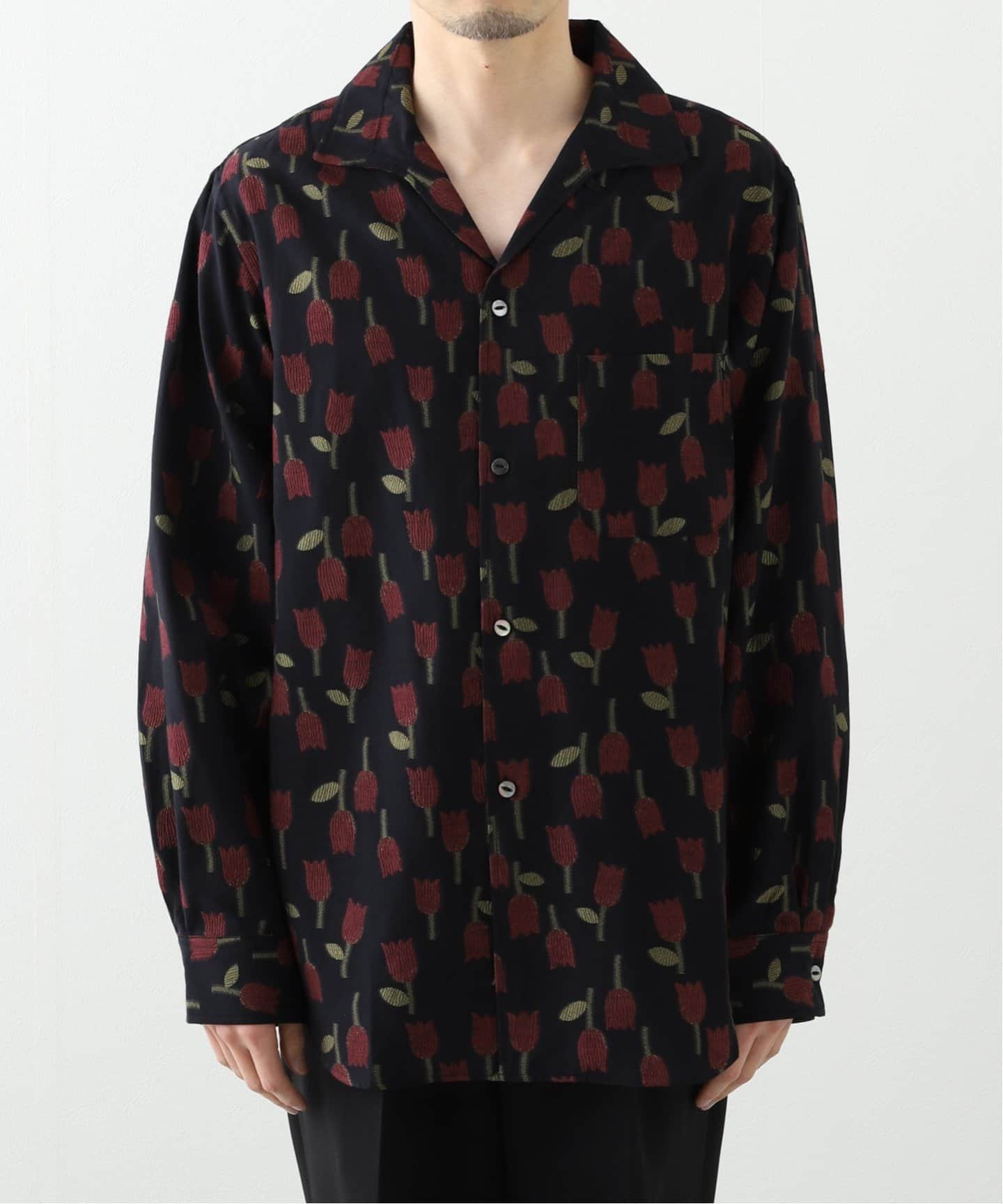 NEEDLES / ニードルズ Italian Collar Shirt - R/W Tulip