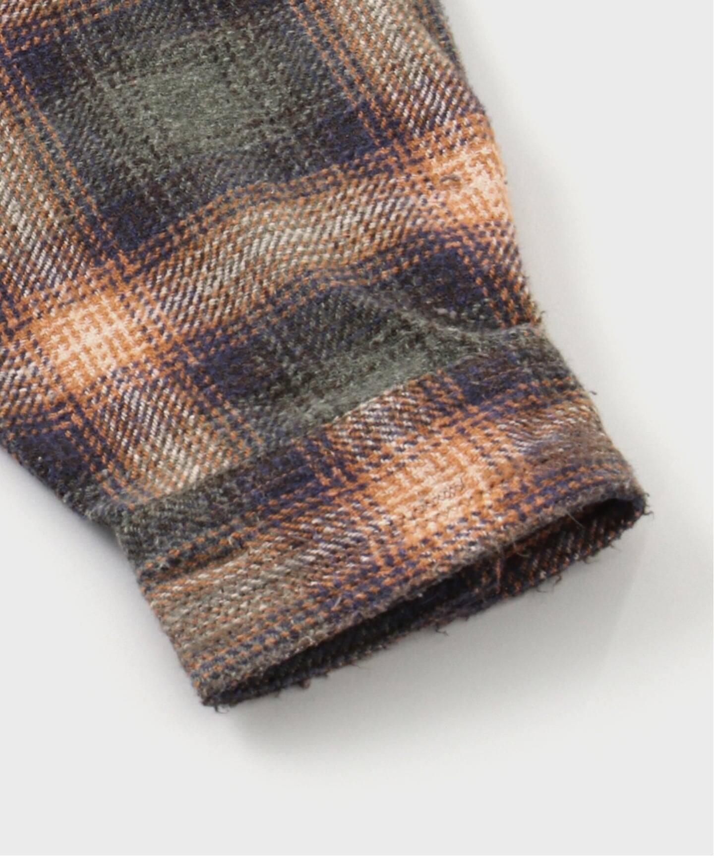 ANACHRONORM / アナクロノーム SMU OMBRE CHECK DAMAGED NEL（シャツ