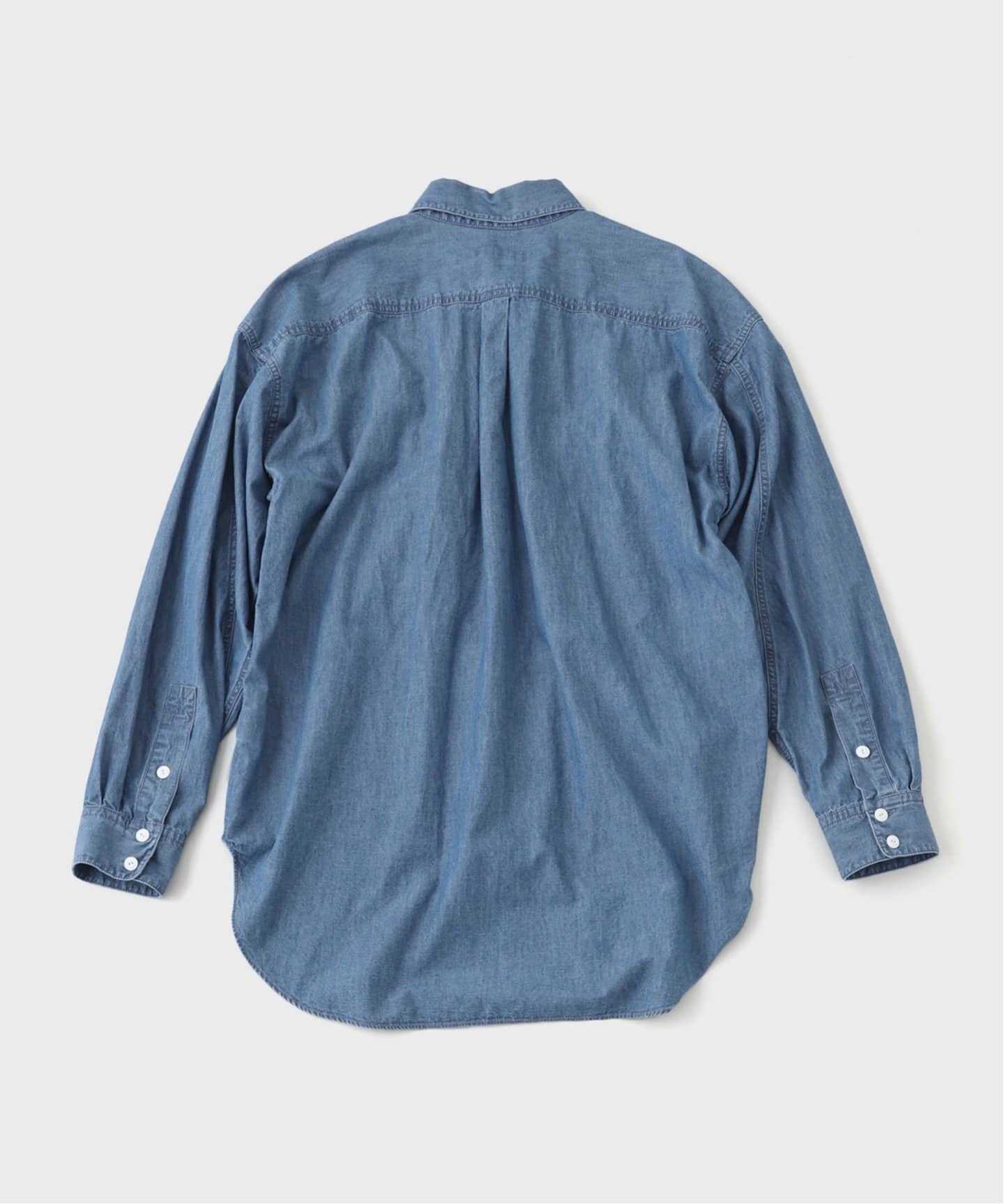 キャサリンハムネット デニムシャツ KATHARINE HAMNETT/キャサリン ハムネット OG/DENIM PARACHUTE LON