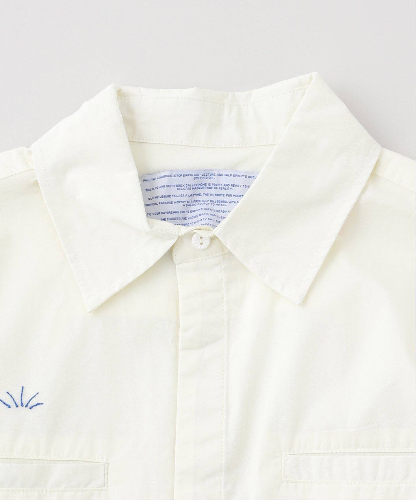 JOURNAL STANDARD ホワイト ブルゾン JUNGLES Good Thoughts Button Up（シャツ／ブラウス）｜JOURNAL