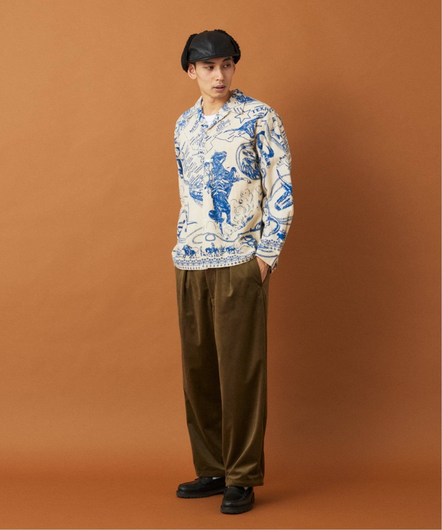 BINDU / ビンドゥー 別注 フランネル パターン シャツ（シャツ