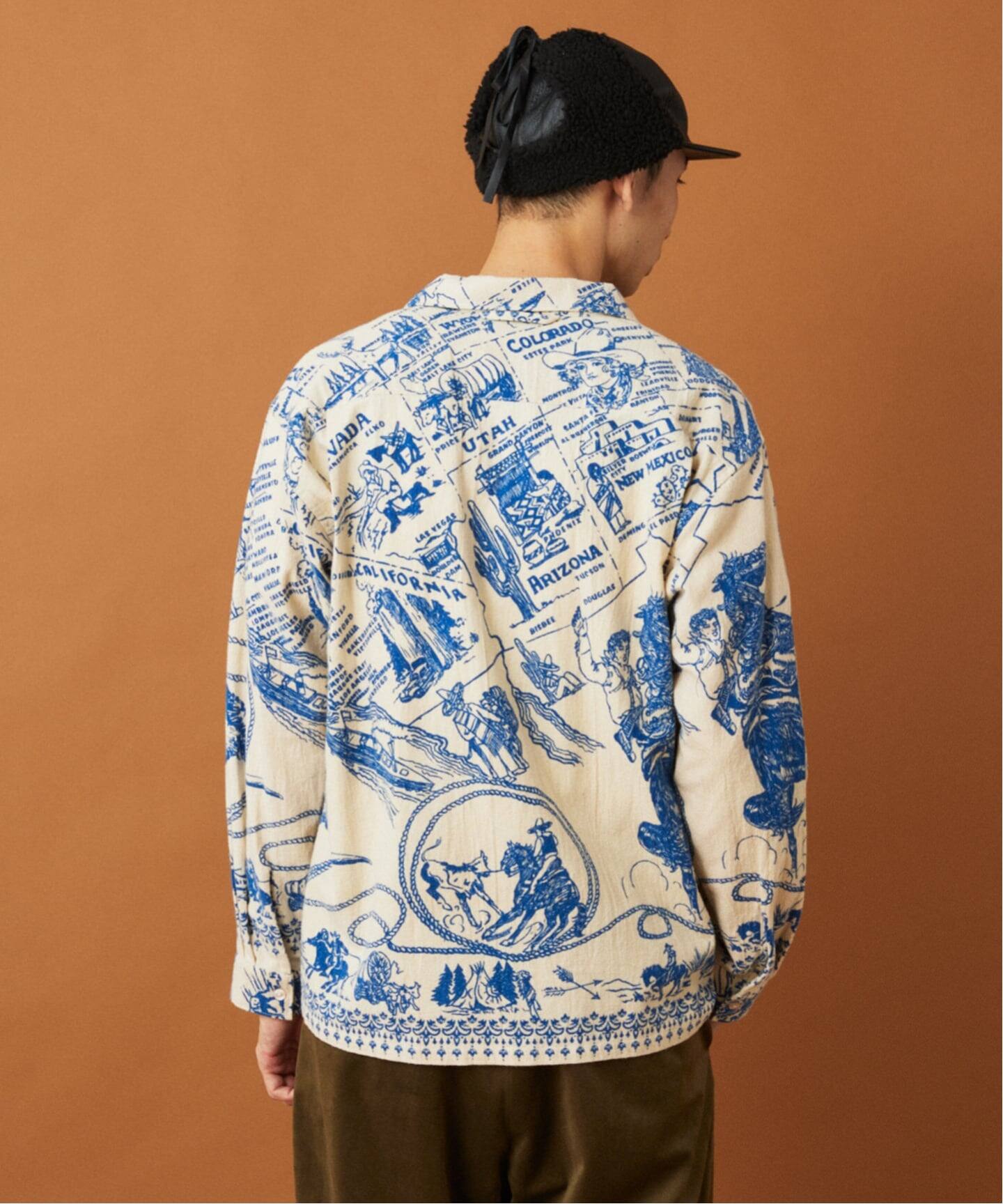 BINDU / ビンドゥー 別注 フランネル パターン シャツ（シャツ