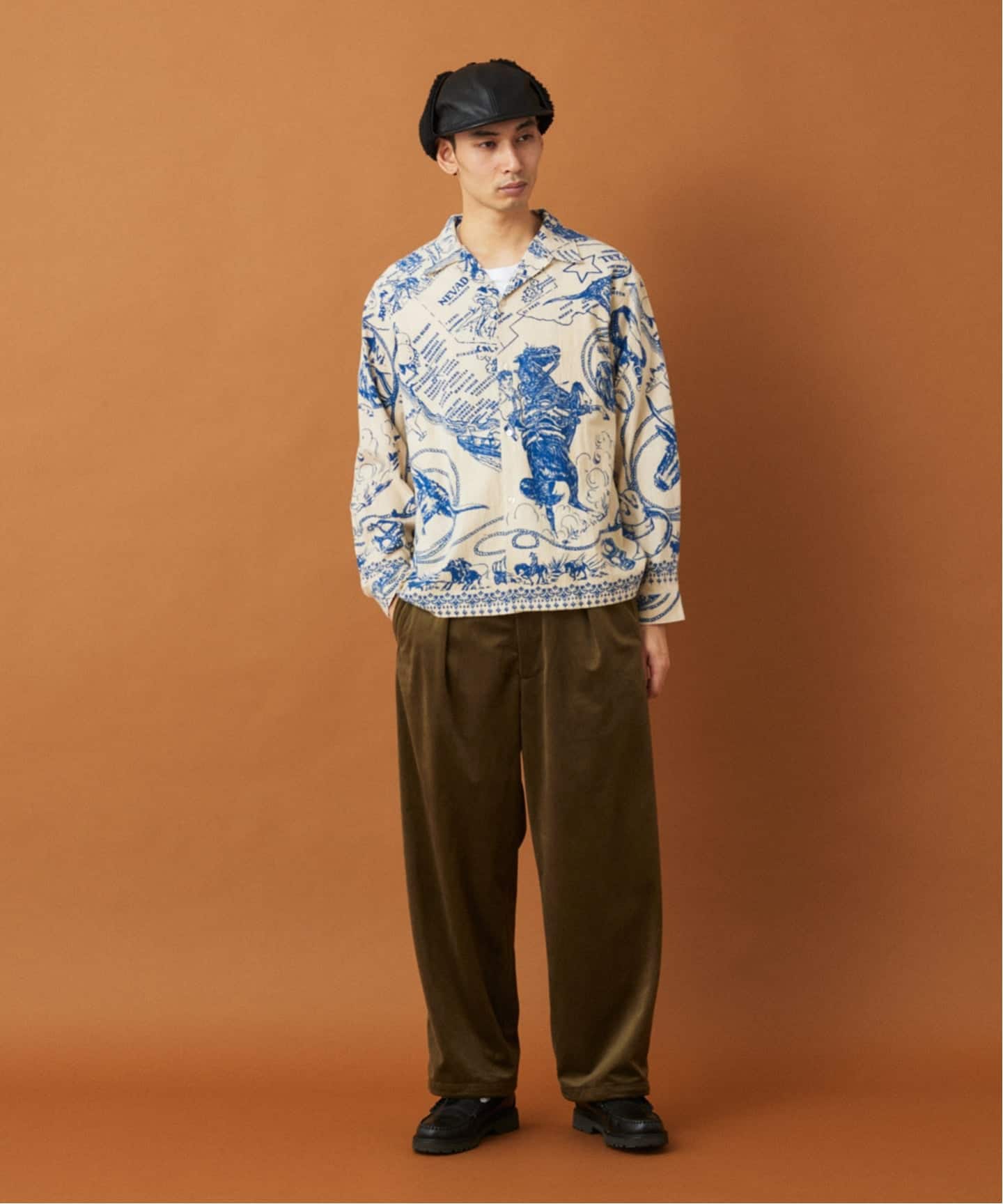 BINDU / ビンドゥー 別注 フランネル パターン シャツ（シャツ