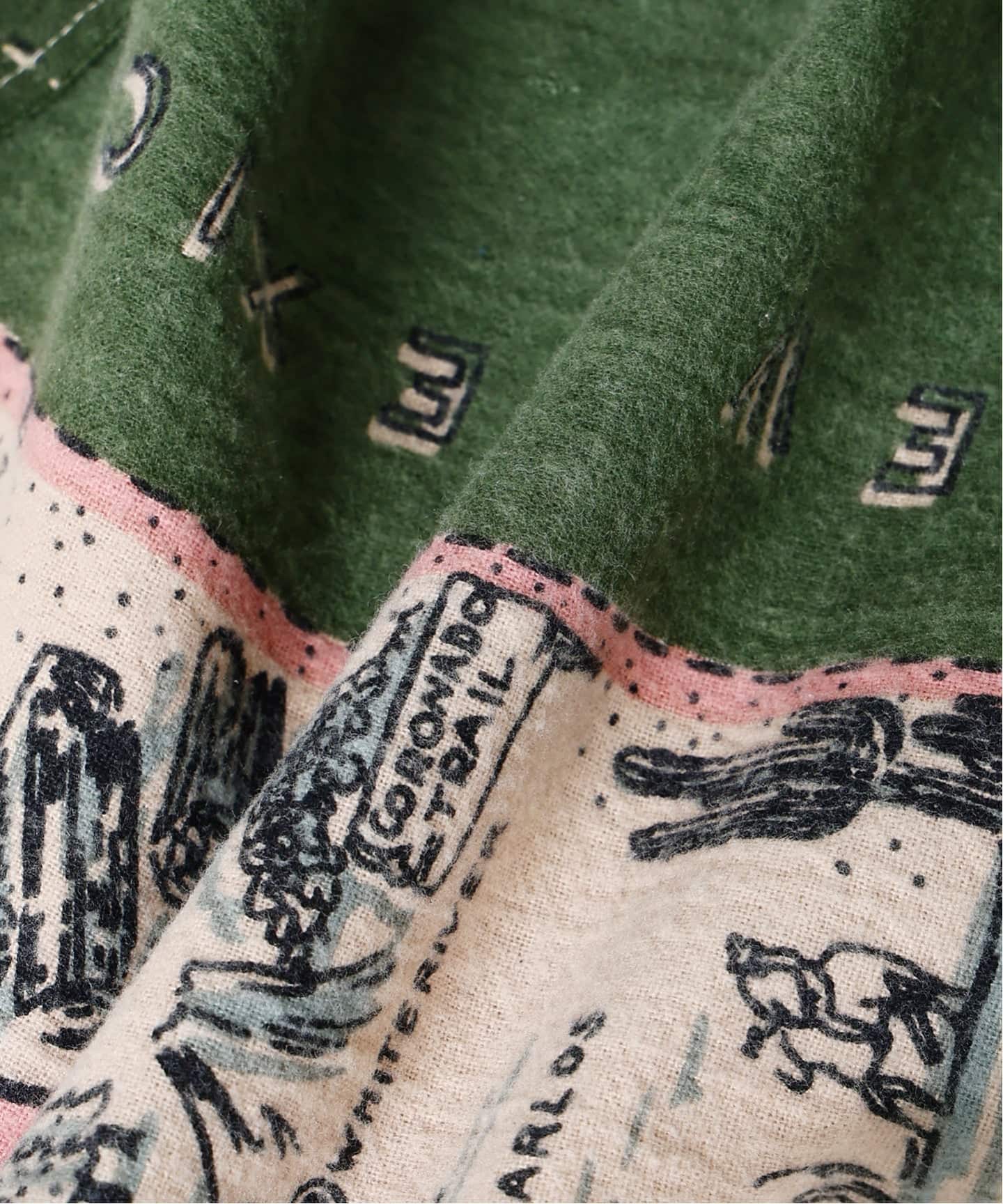 BINDU / ビンドゥー 別注 フランネル パターン シャツ（シャツ