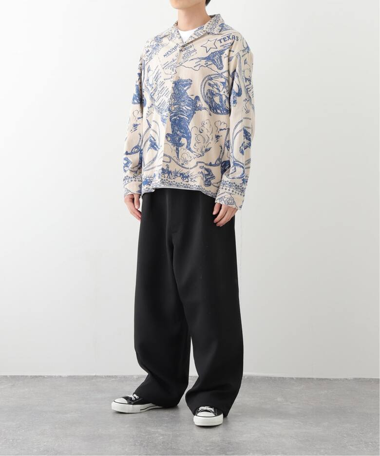 BINDU / ビンドゥー 別注 フランネル パターン シャツ（シャツ 