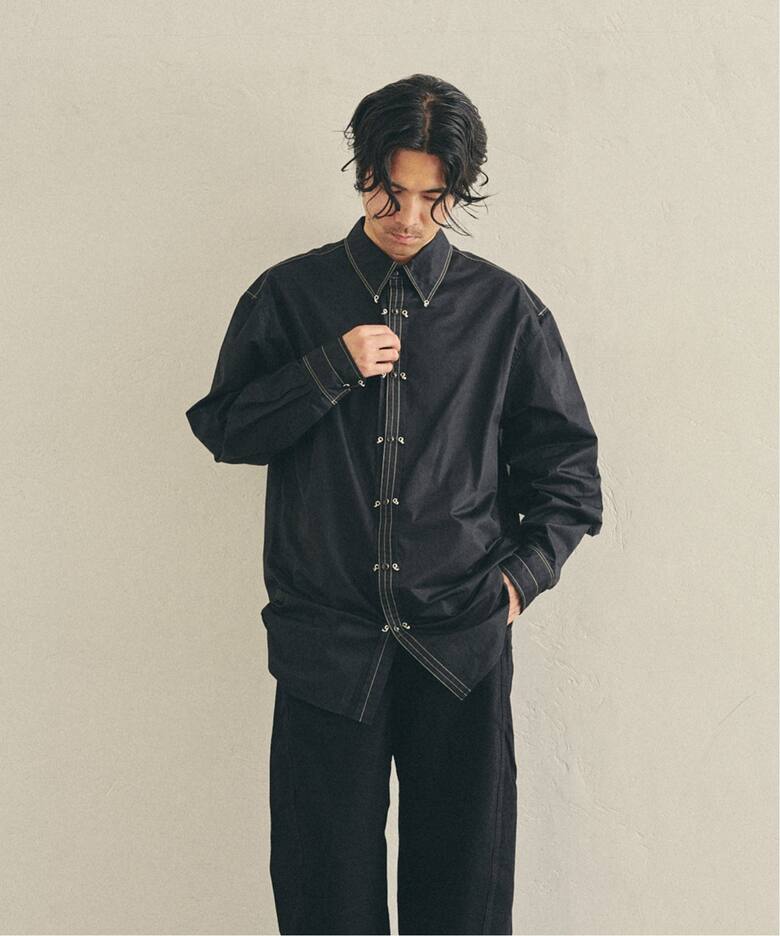 LEMAIRE / ルメール】 EMBELLISHED METAL SHIRT（シャツ／ブラウス  