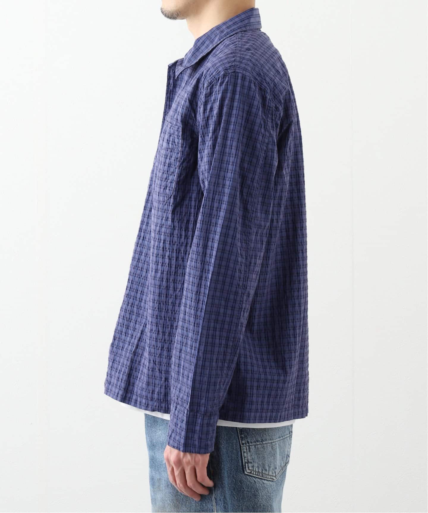 【美品】OUR LEGACY 　BOX SHIRT　ボックス シャツ【46】 OUR LEGACY BOX SHIRT 半袖シャツ 黒 46 新品 定価46200円