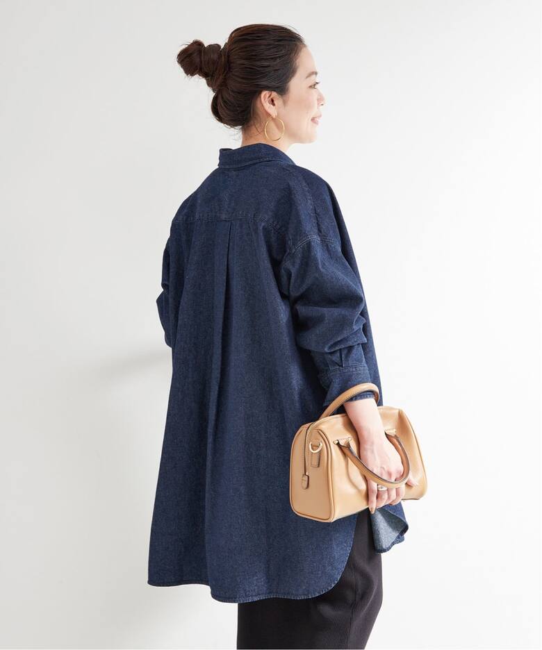 ウォッシャブル / DU JOUR/デュ ジュール NEW JEAN BD SHIRT（シャツ 