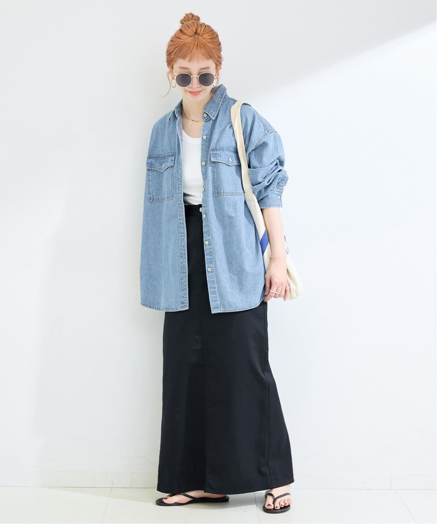【美品】B.C Stock ベーセーストック デニムワーカーシャツ B.C STOCK（ベーセーストック）の「《追加2》【WEB限定】デニム