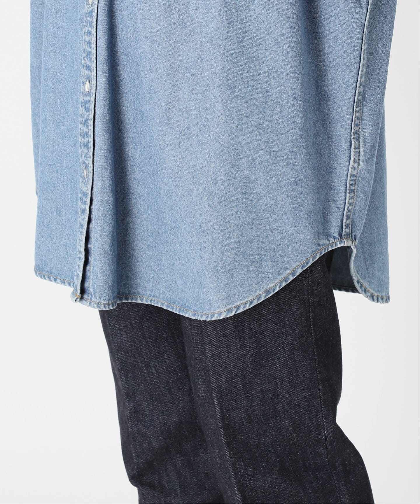 B.C STOCK【WEB限定】デニムワーカーシャツ B.C STOCK（ベーセーストック）の「《追加2》【WEB限定】デニム