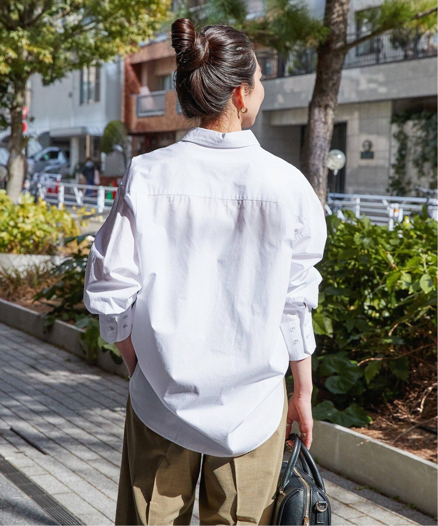サンリミット　シャツ　ブルー　ストライプ　フラップポケット Shirt | Signs