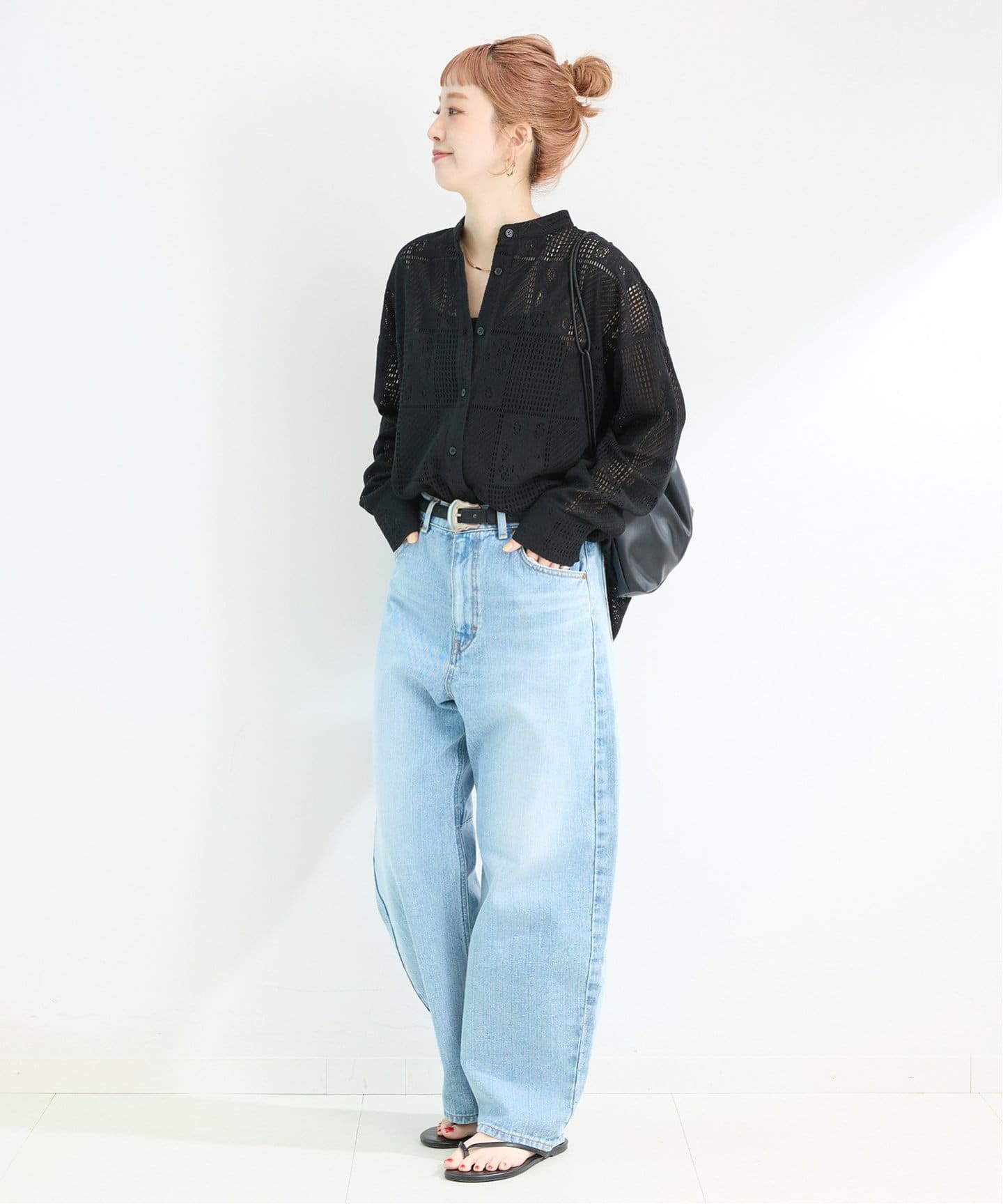 B.C STOCKレースシャツ/ブラウス B.C STOCK ブラウス シャツ 「追加」「WEB限定」手洗い可 / 総