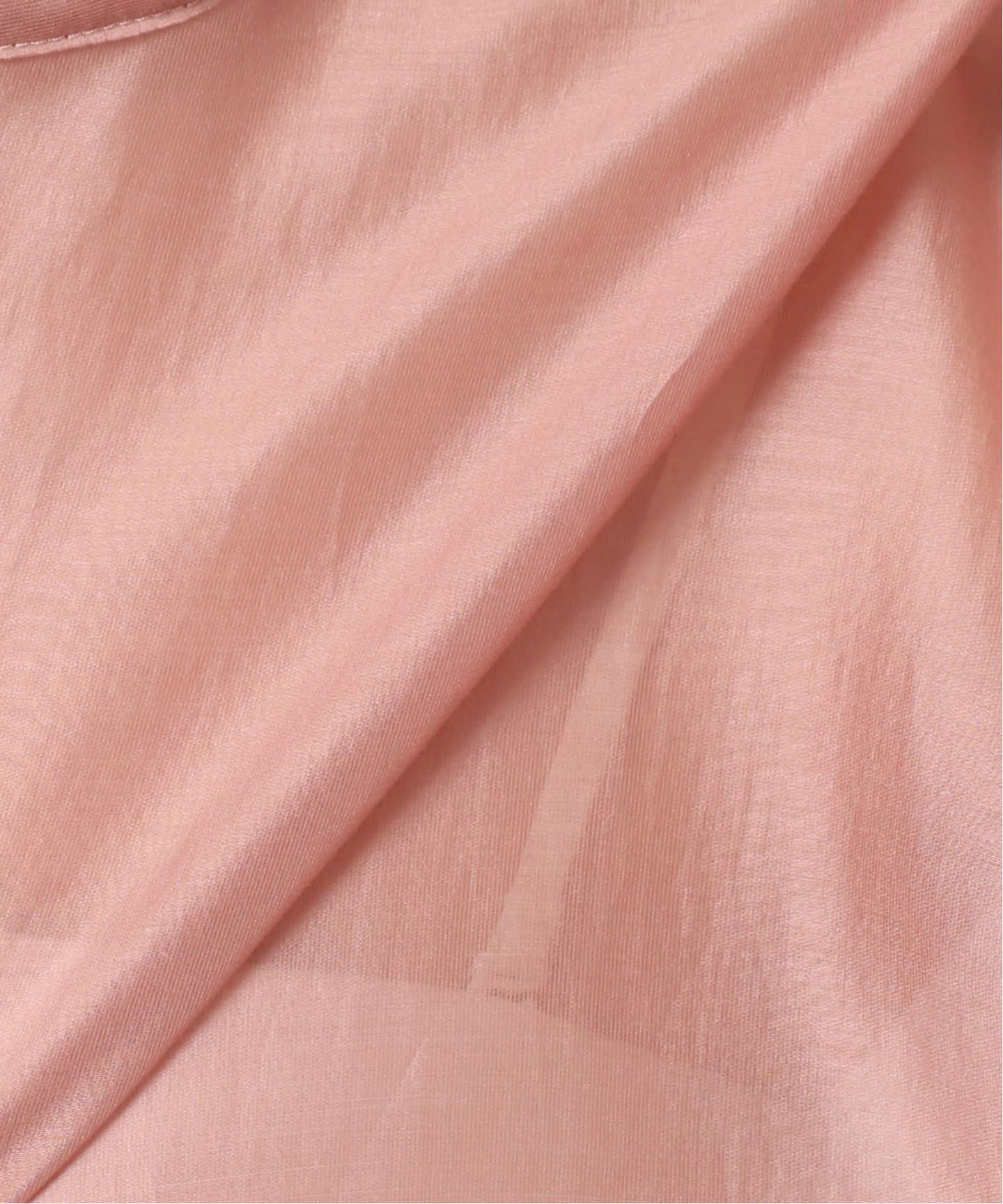 ウォッシャブル / オーガンディクロップシャツbc.stock ピンク ベーセーストック B.C STOCK 《追加》ウォッシャブル