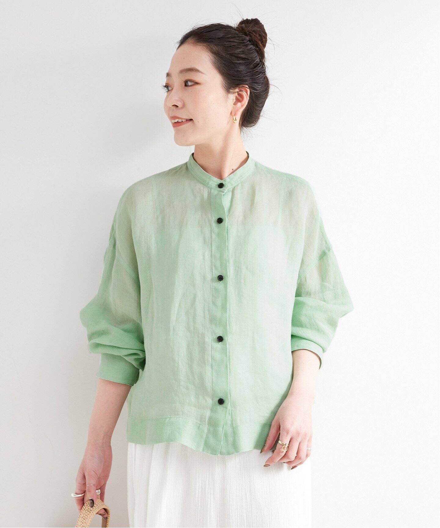 新品 B.C STOCK パナマラミーシャツ 追加》手洗い可 / パナマラミーシャツ(シャツ/ブラウス)|B.C