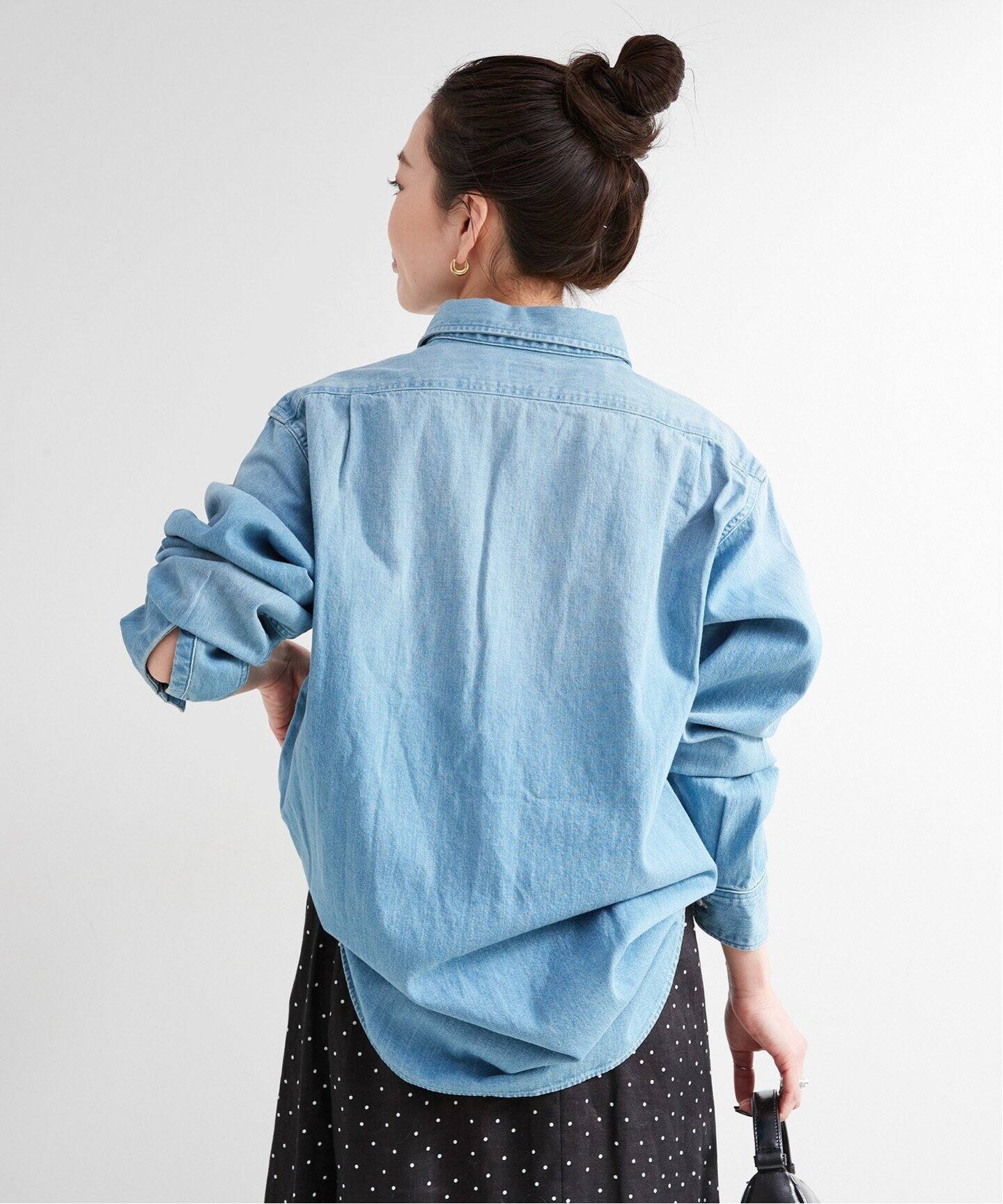 ベーセーストック（B．C STOCK）/LEE/リー 別注 DUNGAREES スタンダードワークシャツ LEE/リー 別注 DUNGAREES スタンダードワークシャツ（シャツ／ブラウス