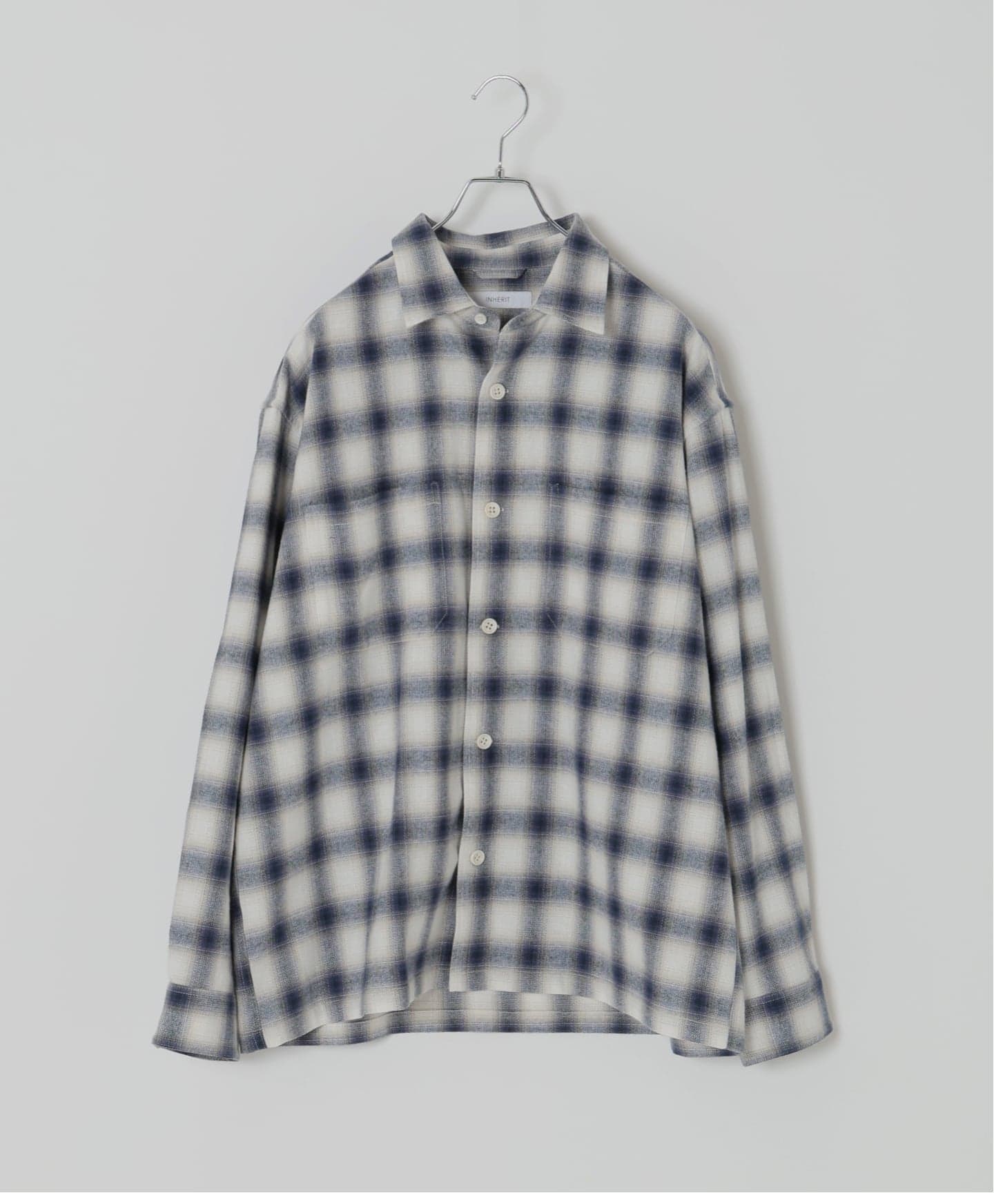 ホップサック オンブレチェックシャツ（シャツ／ブラウス）｜B.C STOCK