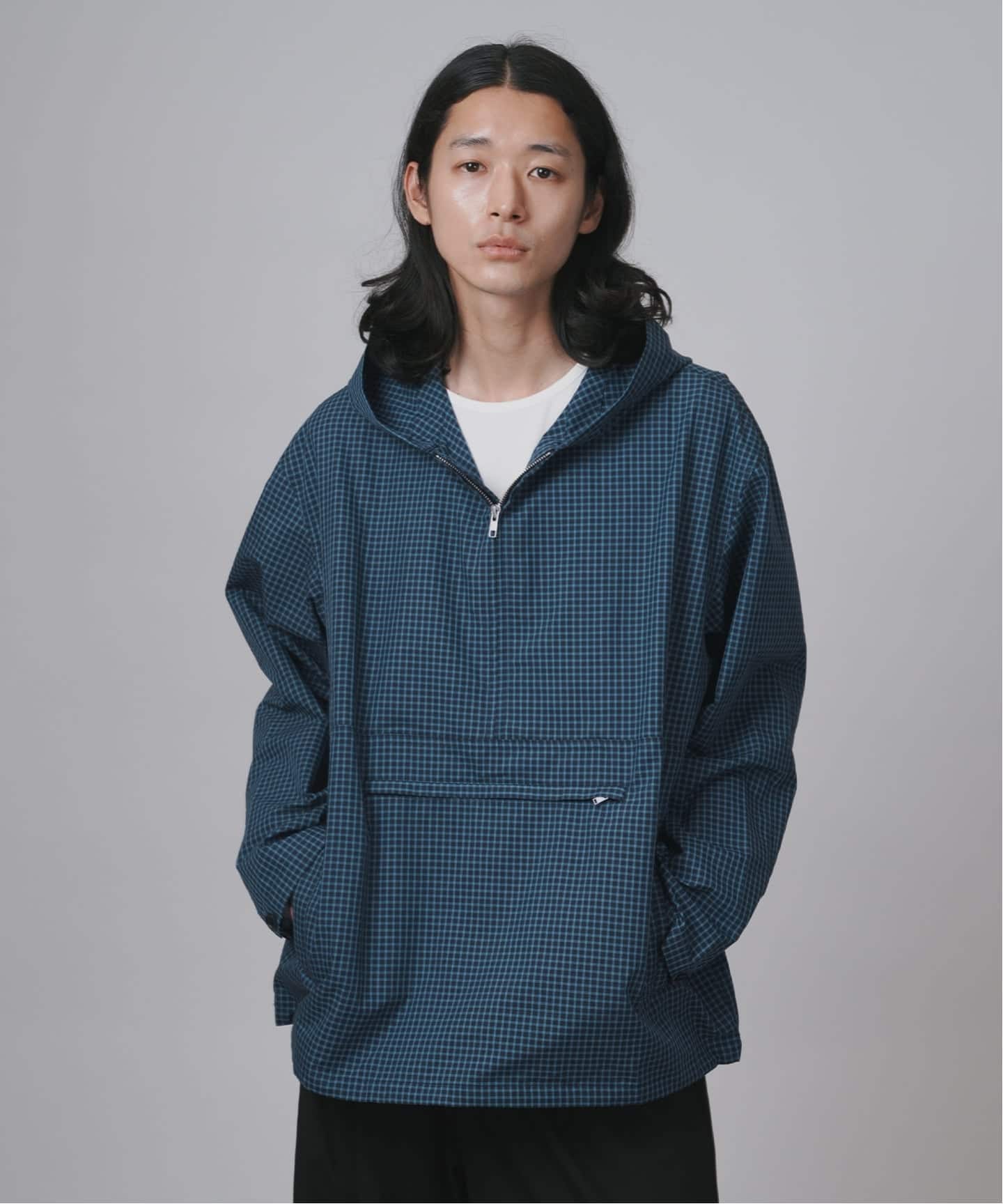 ミニチェック柄 アノラックシャツ（シャツ／ブラウス）｜B.C STOCK