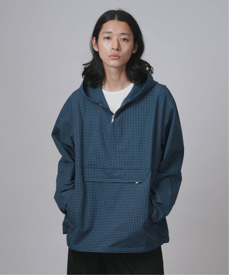 ミニチェック柄 アノラックシャツ（シャツ／ブラウス）｜B.C STOCK 