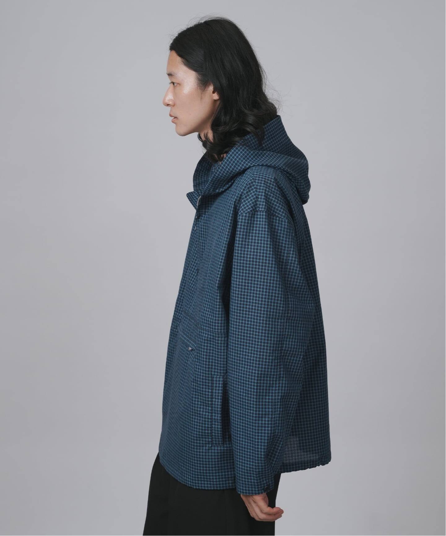 ミニチェック柄 アノラックシャツ（シャツ／ブラウス）｜B.C STOCK