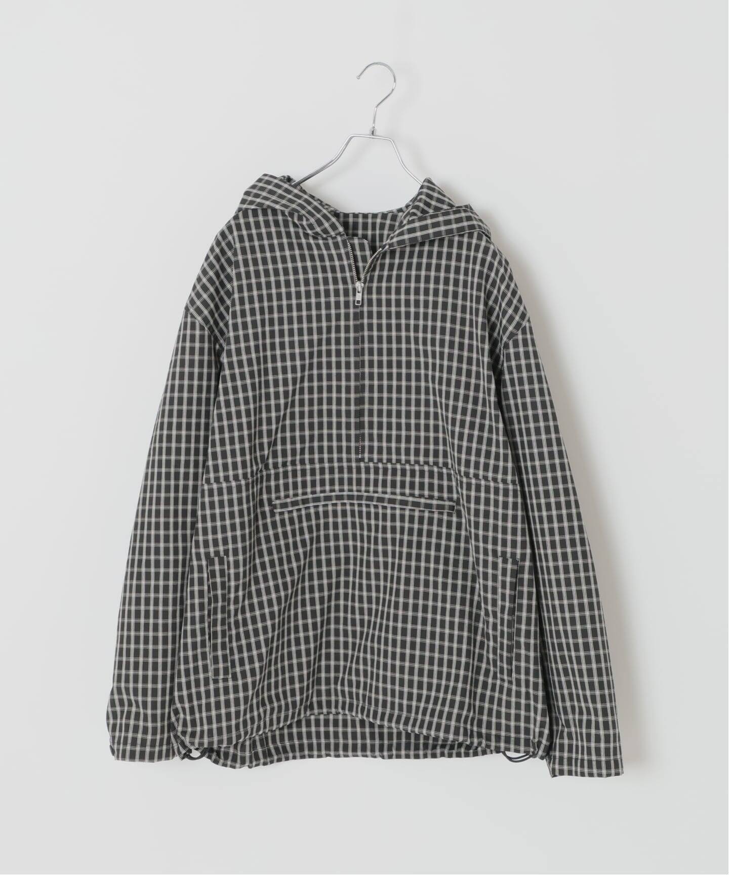 ミニチェック柄 アノラックシャツ（シャツ／ブラウス）｜B.C STOCK
