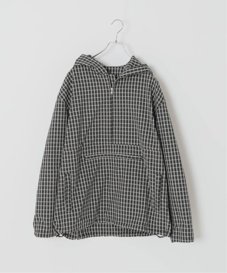 ミニチェック柄 アノラックシャツ（シャツ／ブラウス）｜B.C STOCK 