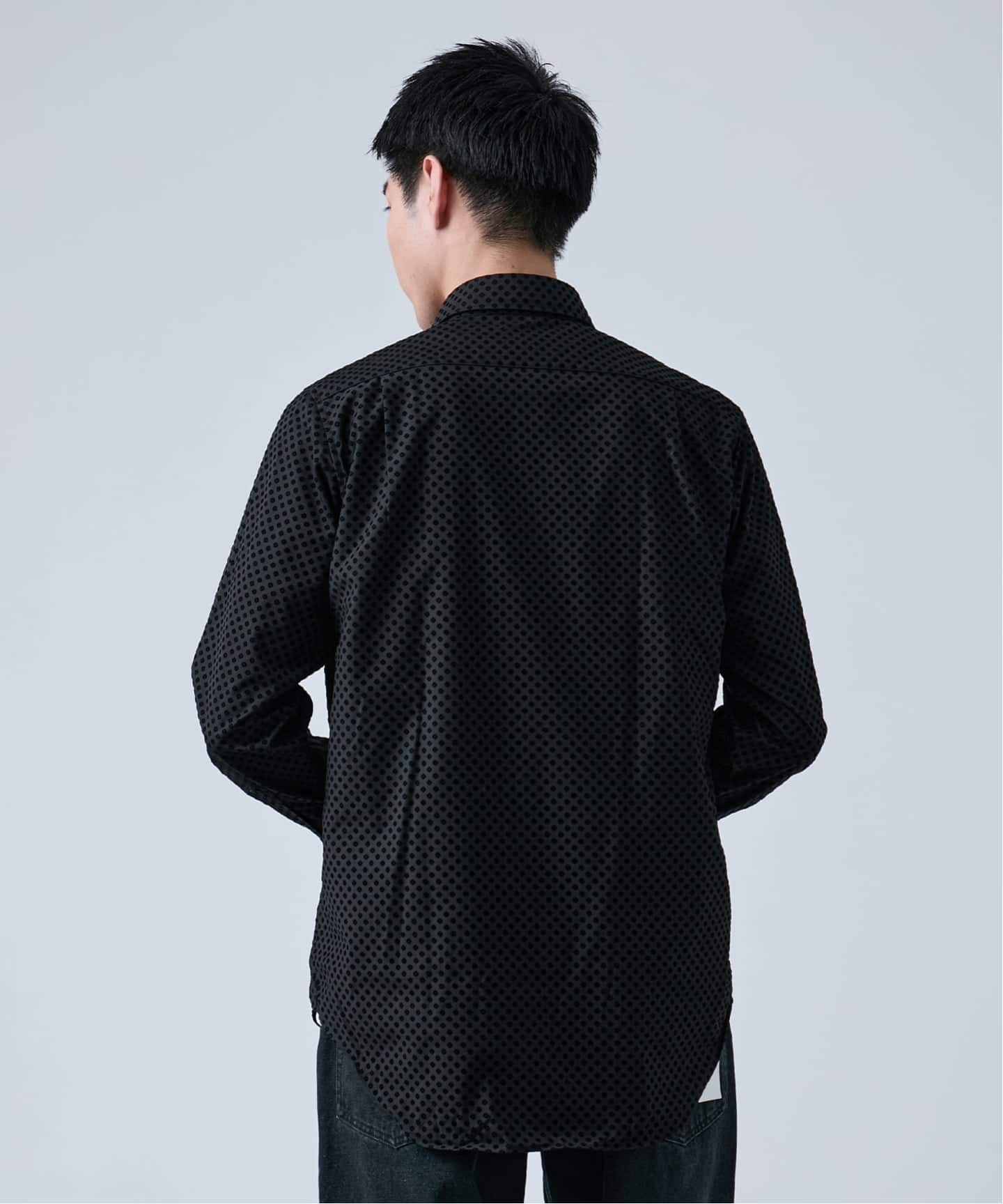 フロッキープリント スポーツシャツ（シャツ／ブラウス）｜B.C STOCK