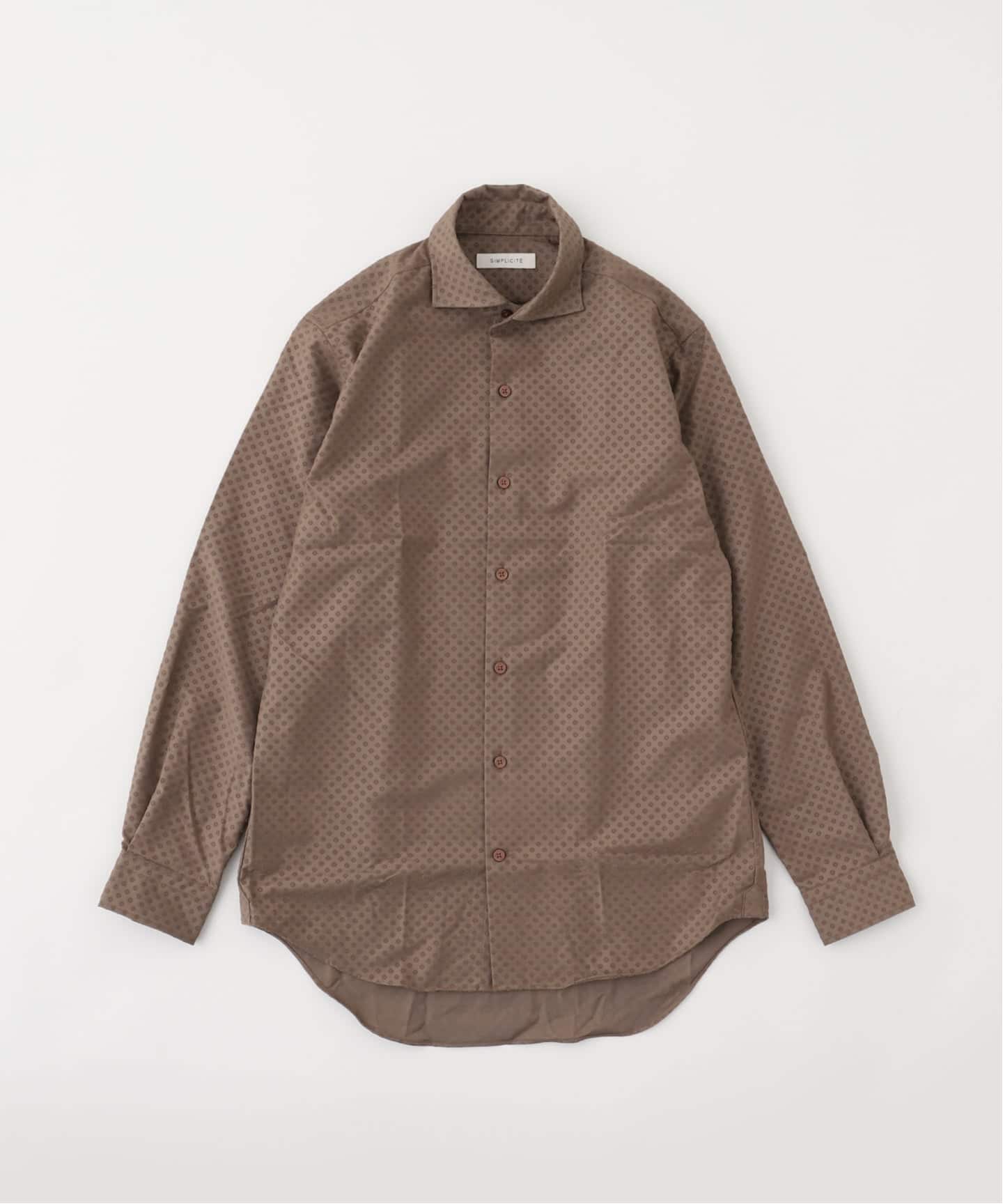 フロッキープリント スポーツシャツ（シャツ／ブラウス）｜B.C STOCK