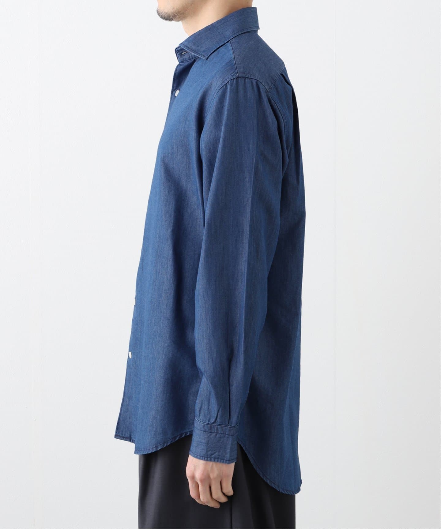 デニム スポーツシャツ（シャツ／ブラウス）｜B.C STOCK（ベー
