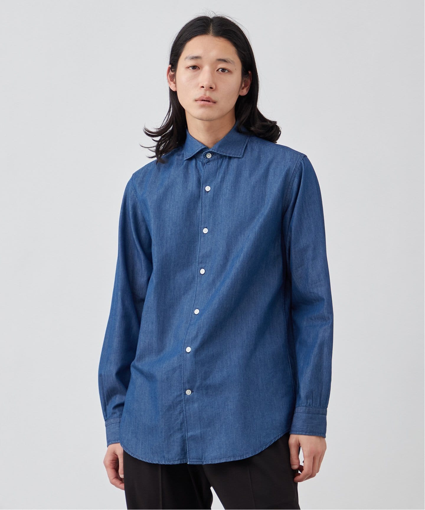 デニム スポーツシャツ（シャツ／ブラウス）｜B.C STOCK（ベー
