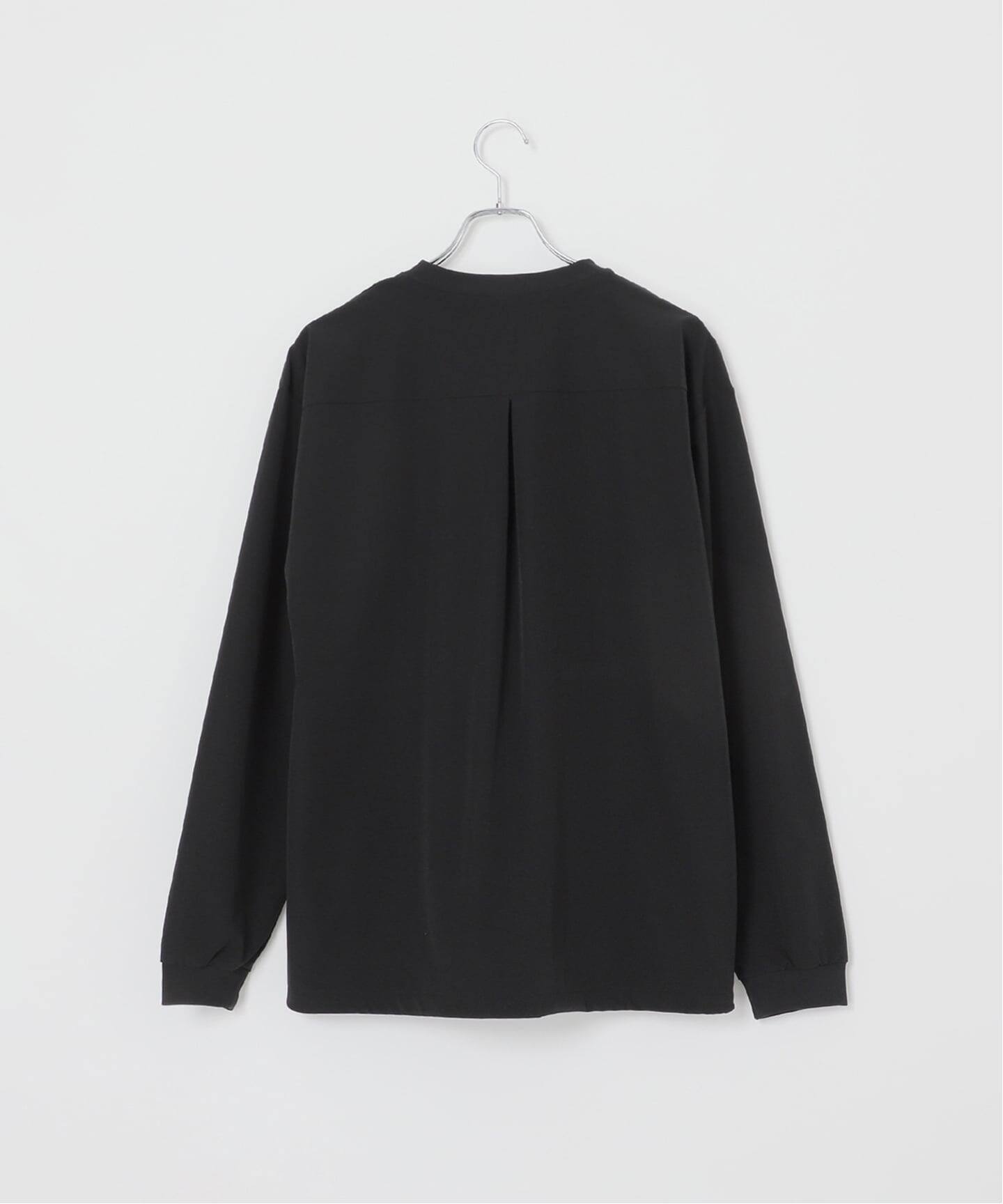 新品タグ付　CELERI 25SS BELL SLEEVE プルオーバー　黒 Breeze Func〉クルーネックプルオーバー（Tシャツ／カットソー