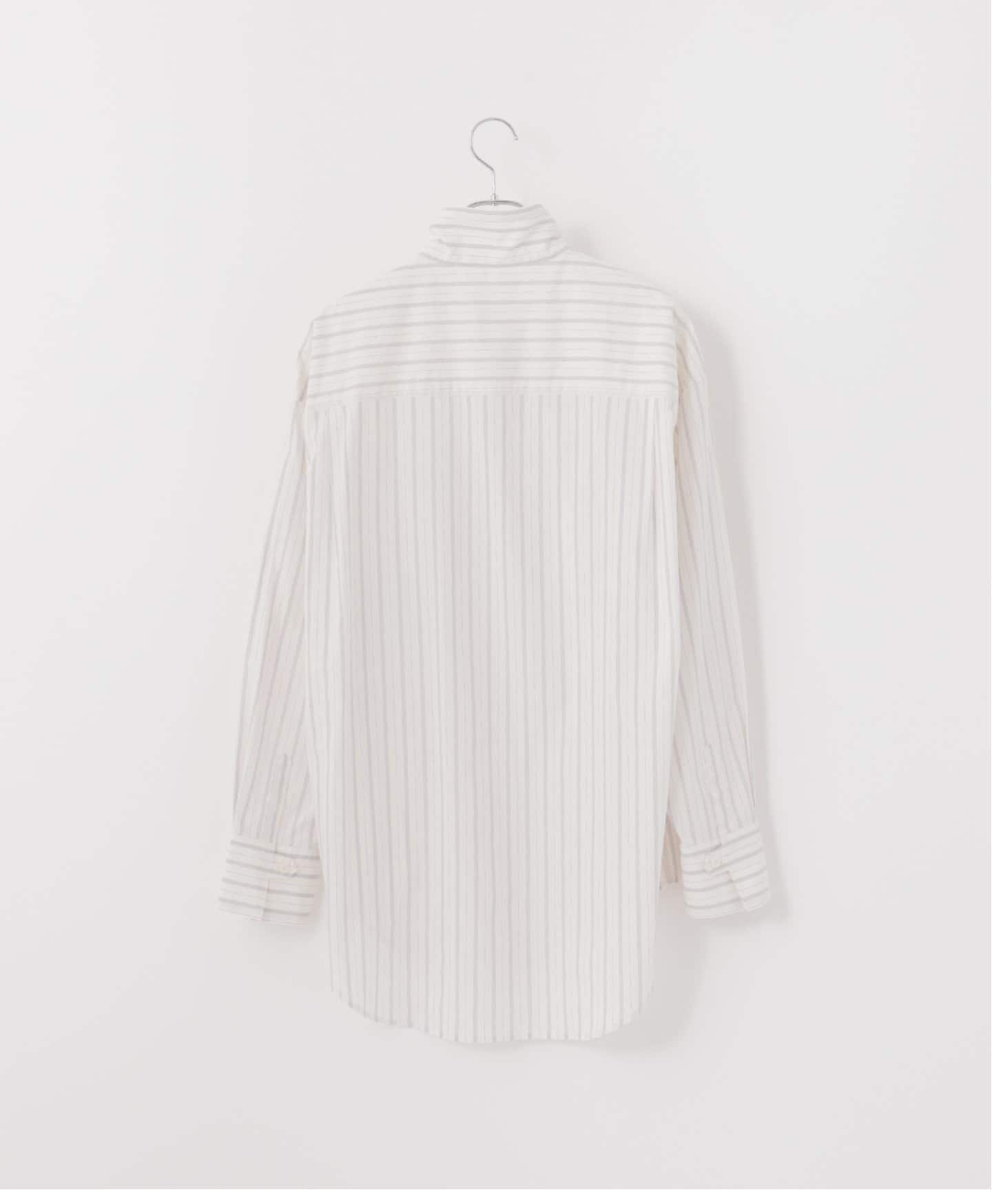 Deux Allures/ドゥ アリュール】スタンドドロストシャツ（シャツ