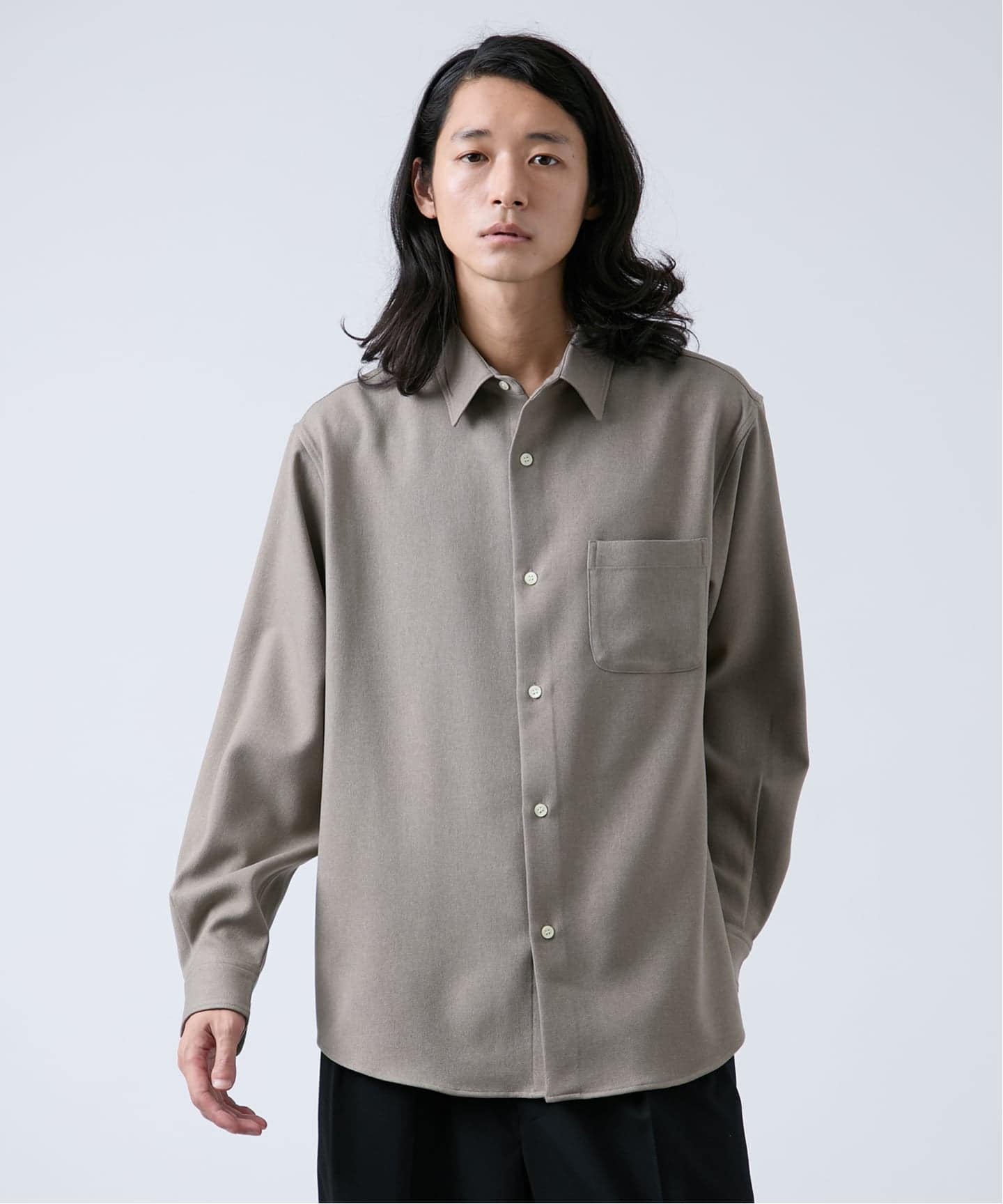 LANATEC(R) リラックス レギュラーカラーシャツ（シャツ／ブラウス