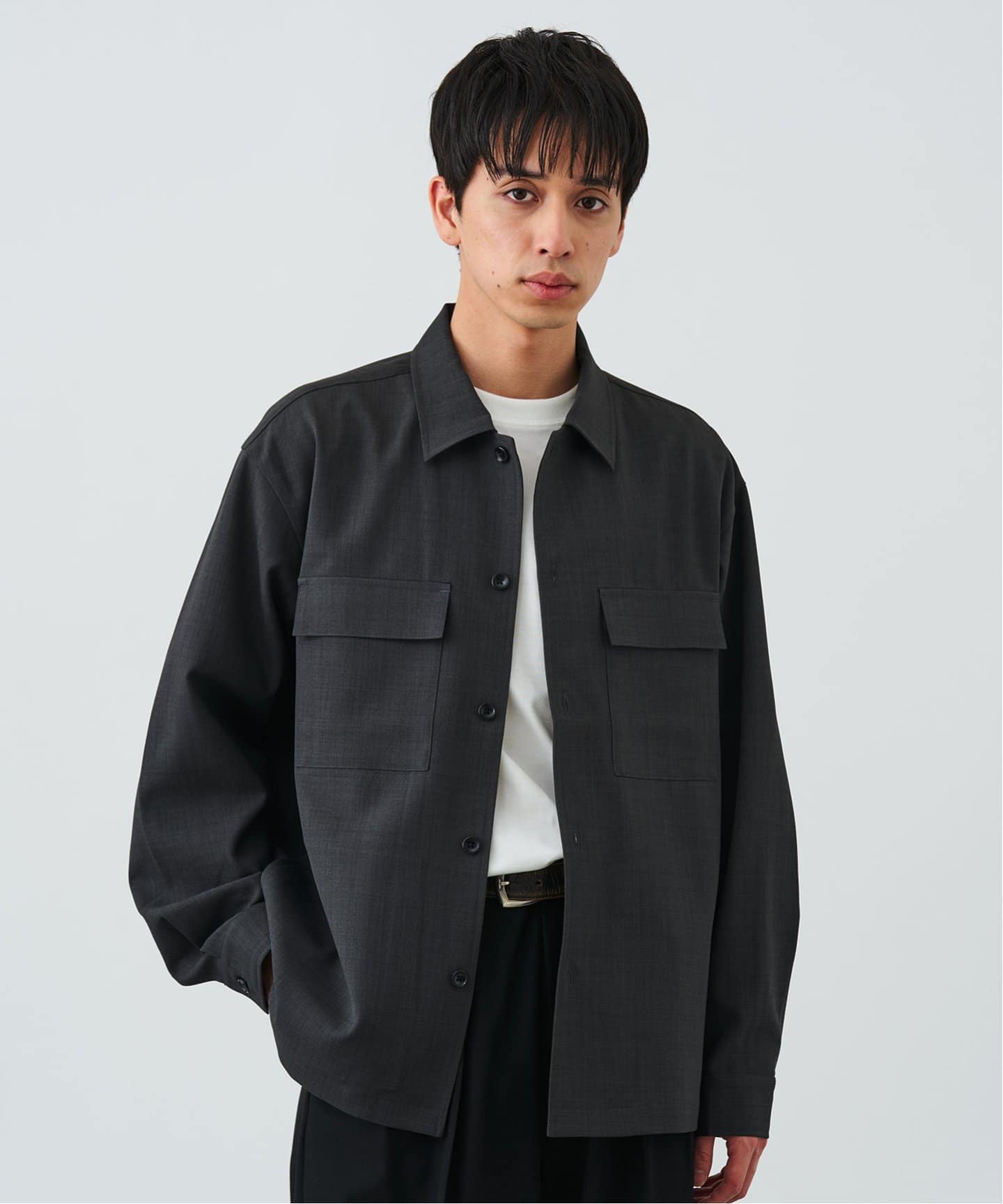 ドライタッチオックス CPOシャツ（シャツ／ブラウス）｜B.C