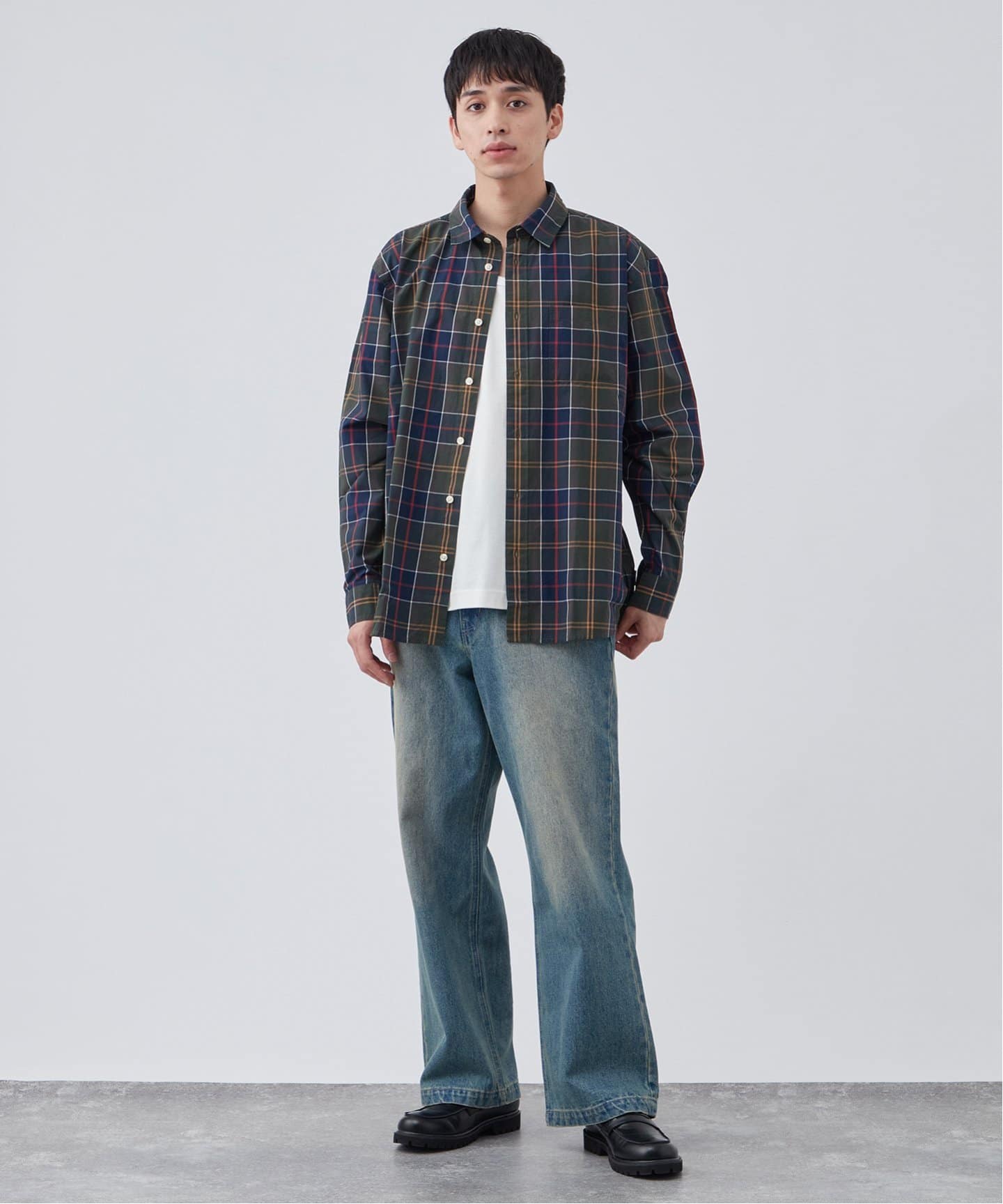 BARBOUR / バブアー】タゴン タータン オーバーサイズド フィット