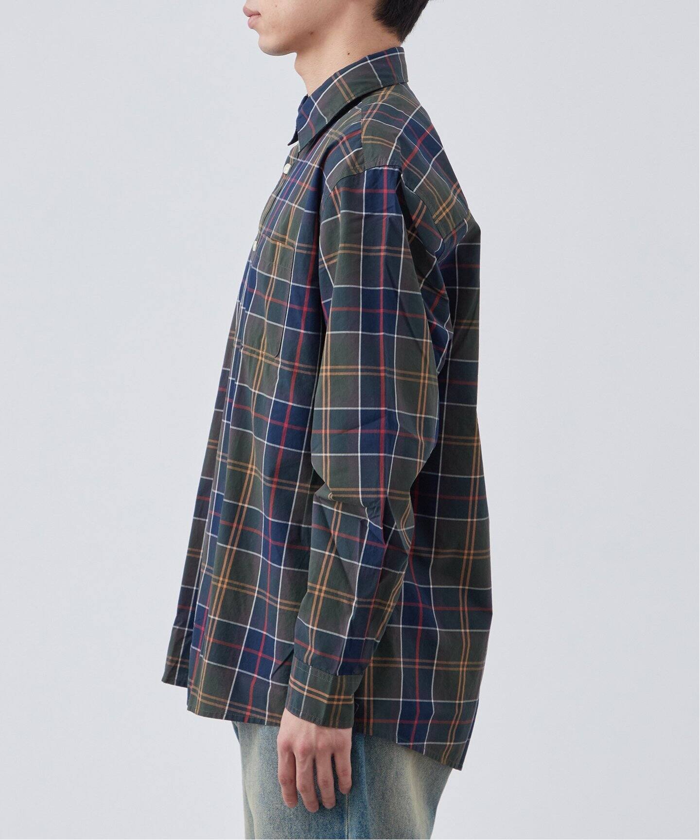 BARBOUR / バブアー】タゴン タータン オーバーサイズド フィット