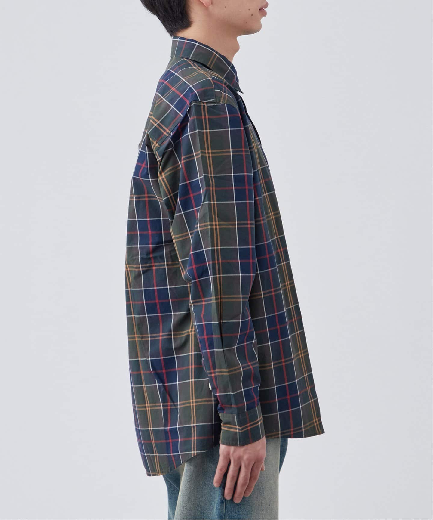 BARBOUR / バブアー】タゴン タータン オーバーサイズド フィット