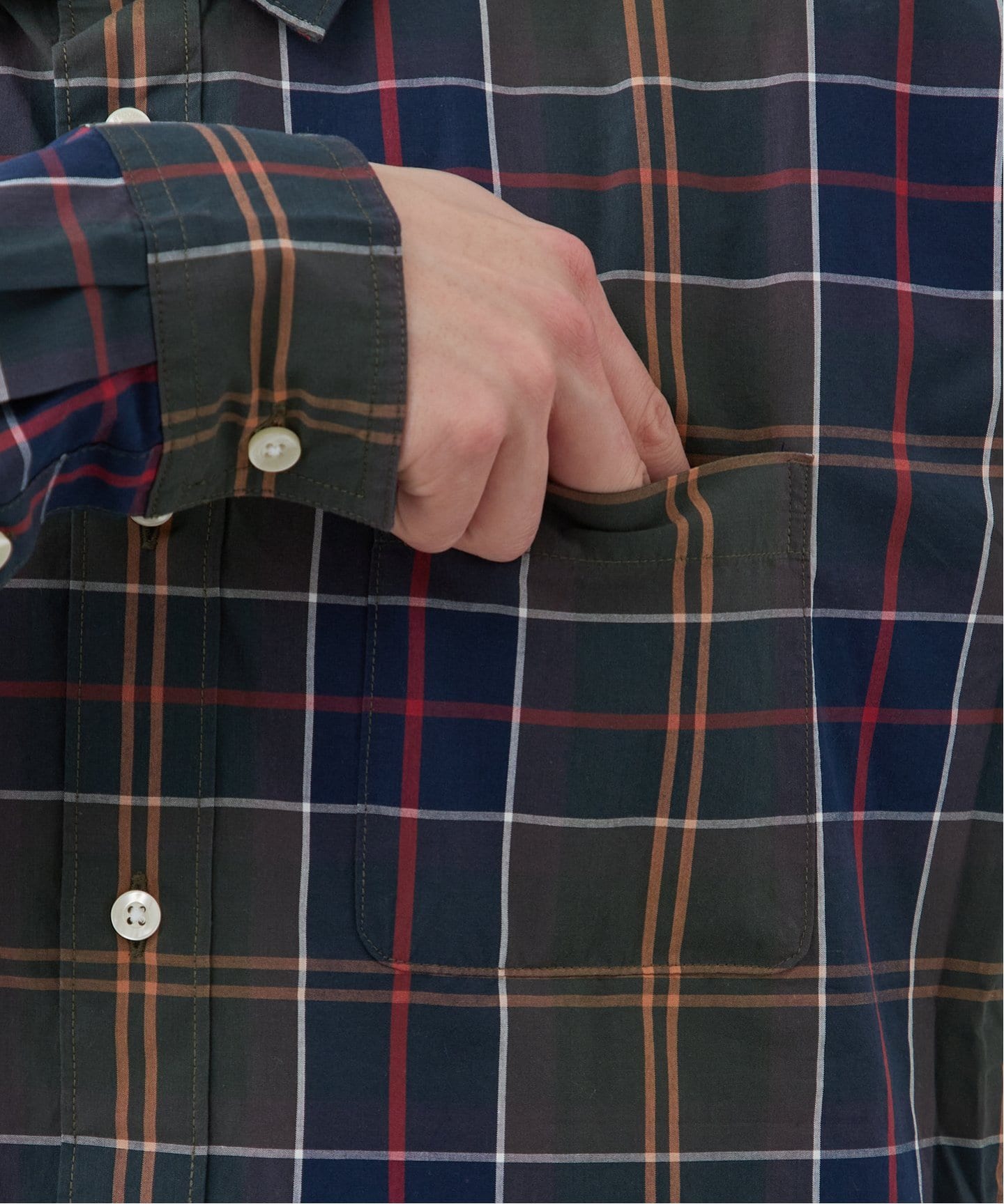 BARBOUR / バブアー】タゴン タータン オーバーサイズド フィット