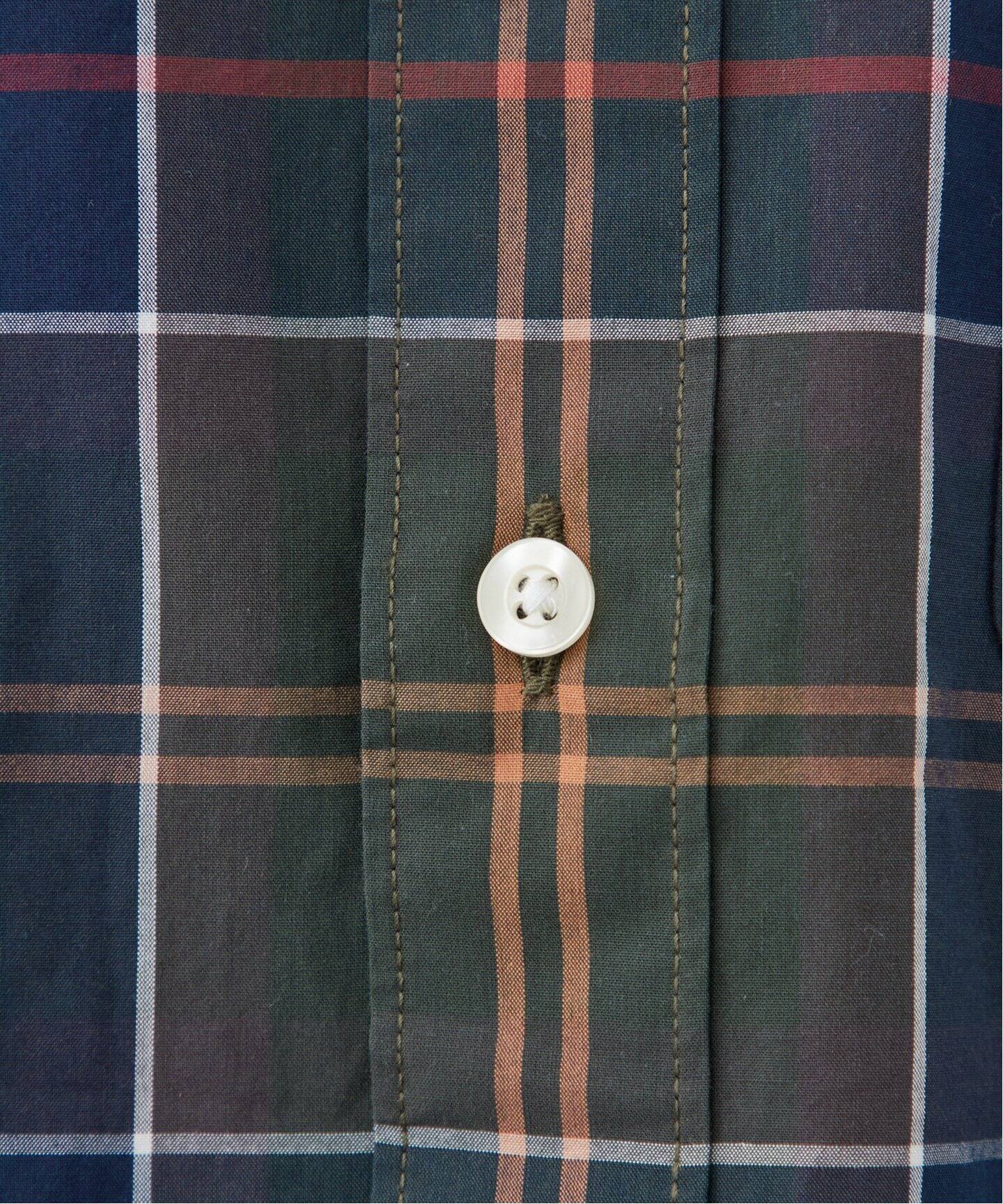 か*様 Barbourタータン チェック シャツ オーバーサイズフィット　38 BARBOUR / バブアー】タゴン タータン オーバーサイズド フィット