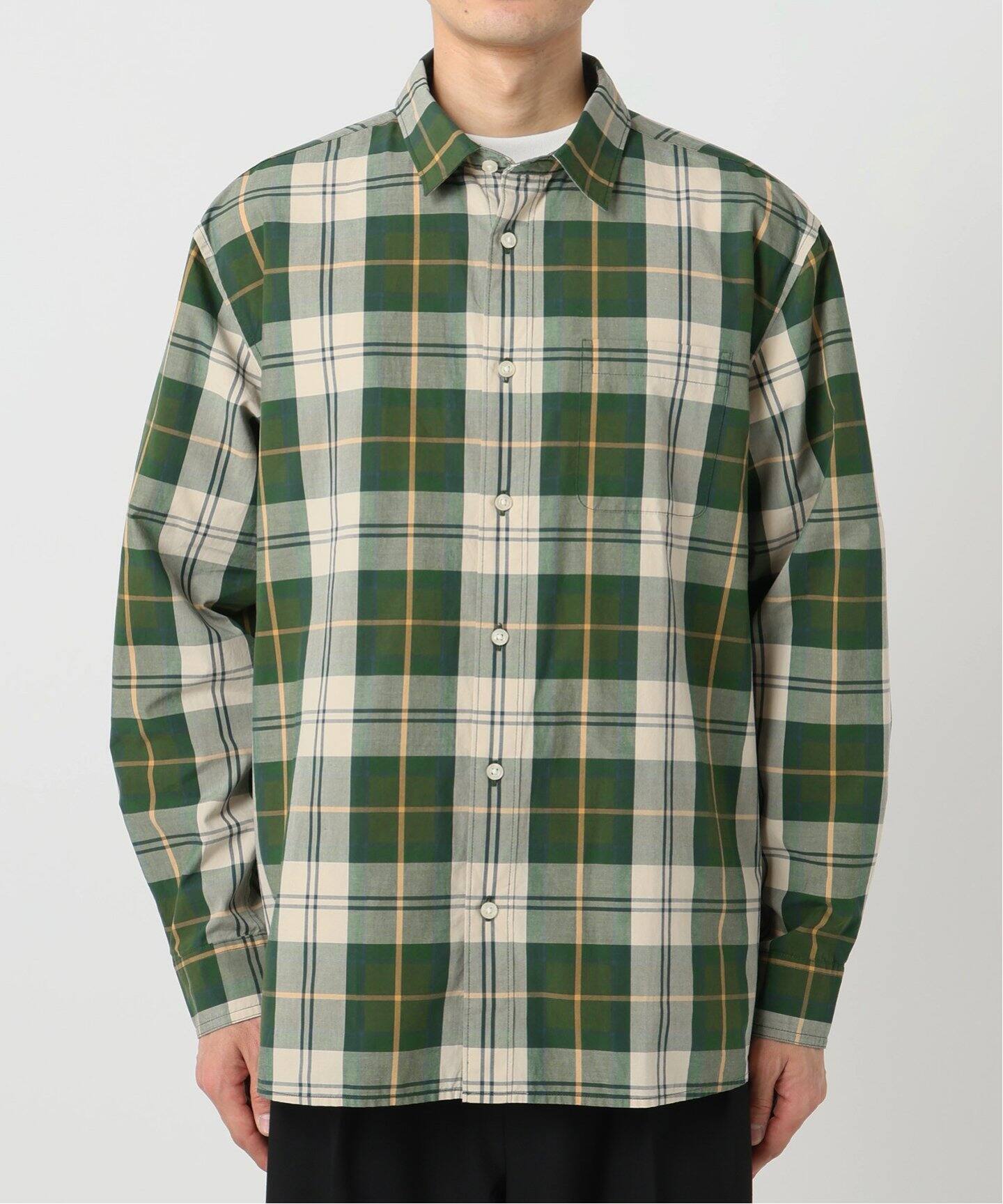 BARBOUR / バブアー】スモール タータンチェック レギュラーカラー